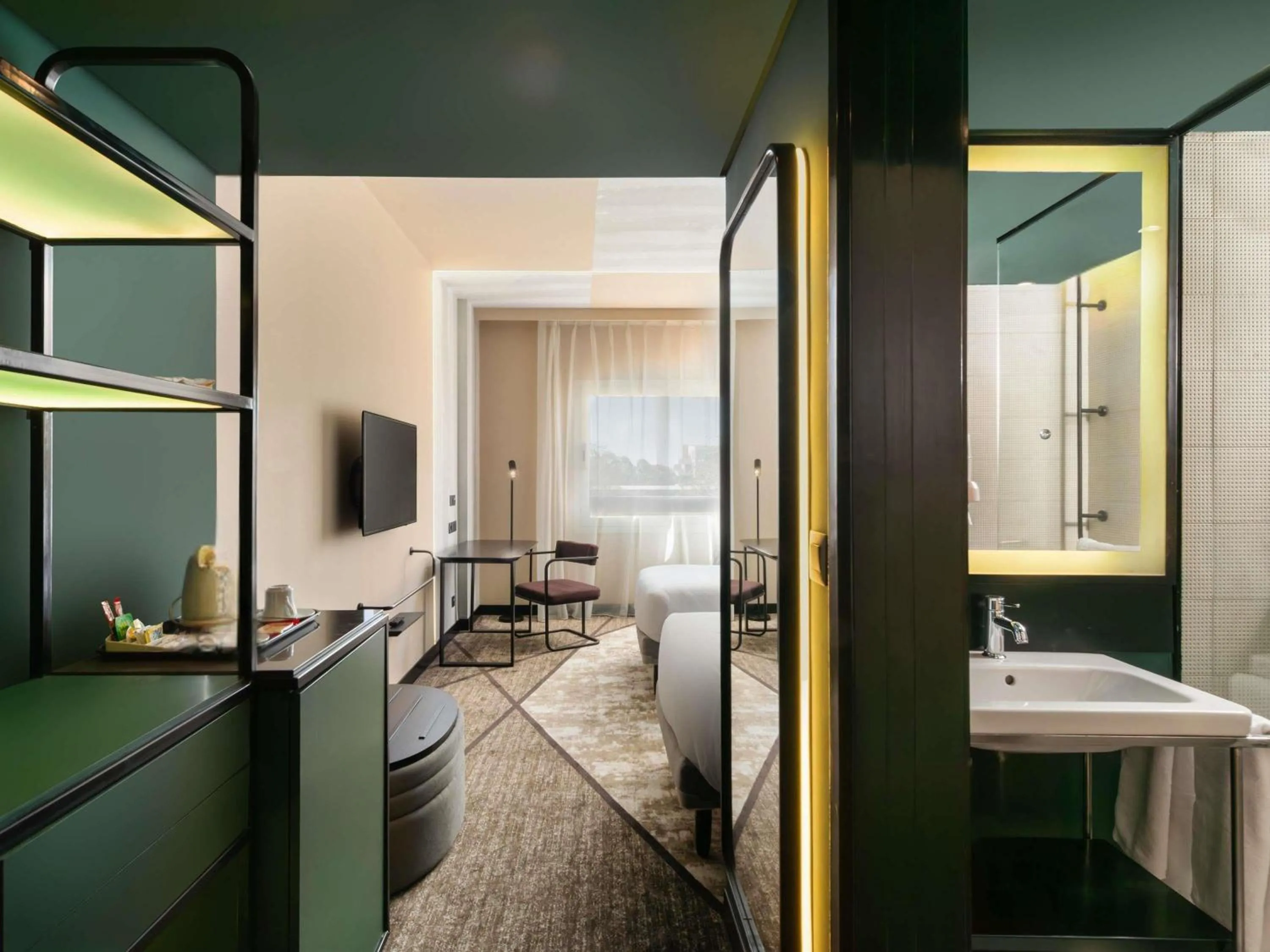 Bedroom in Novotel Cairo 6th Of October