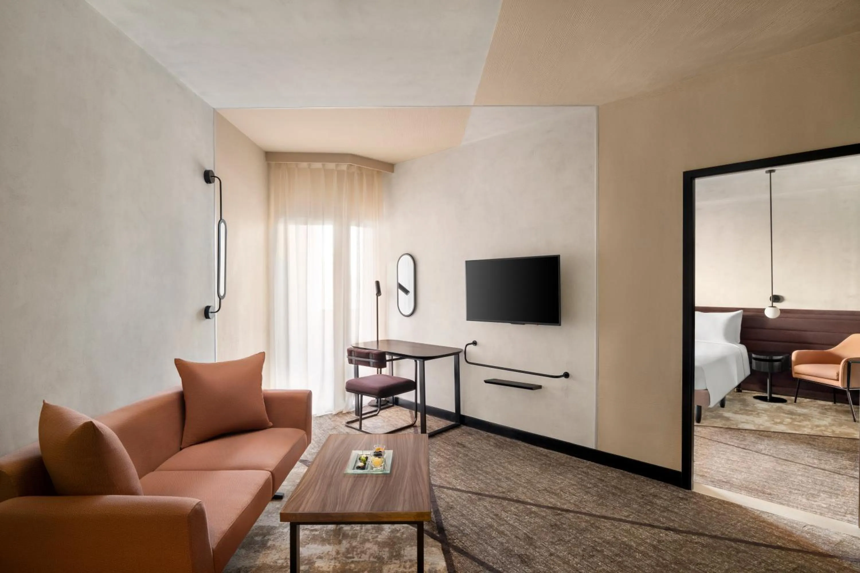 Seating area in Novotel Cairo 6th Of October