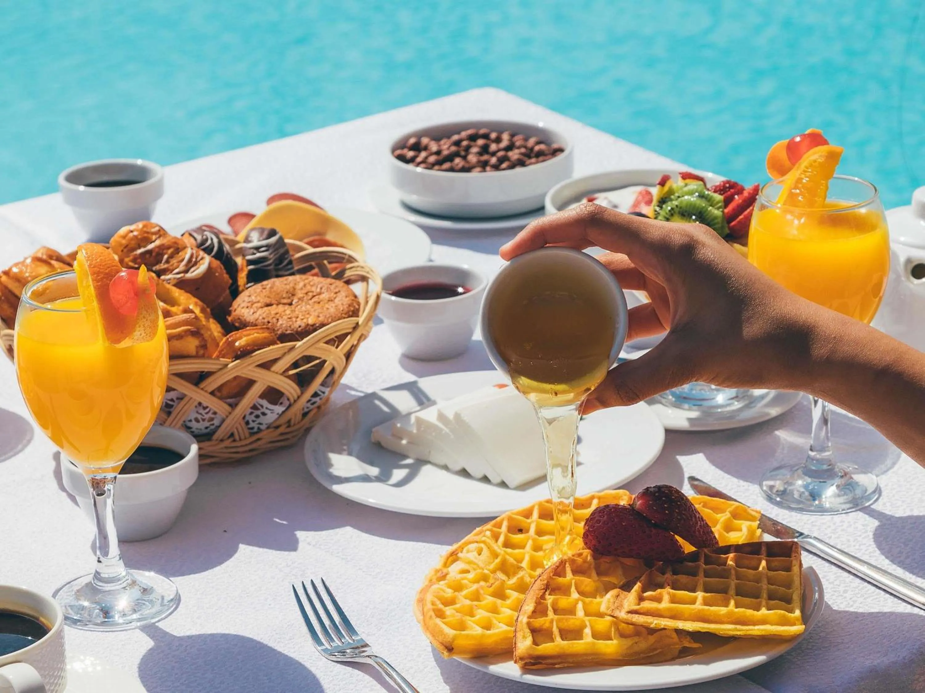 Breakfast in Novotel Cairo Airport