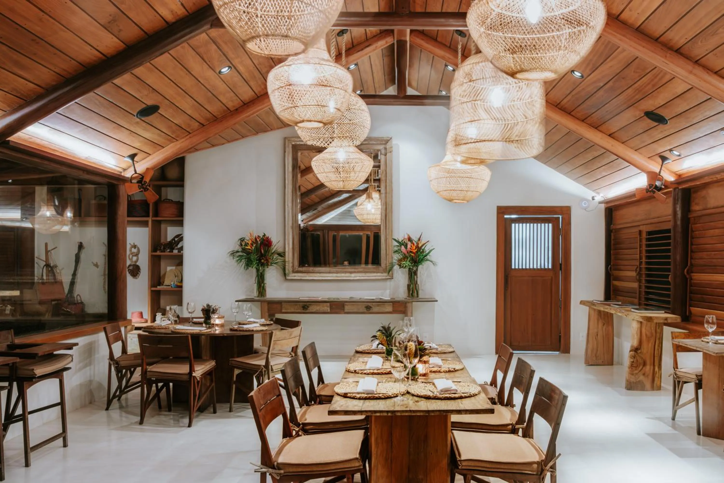 Dining area in Pousada Tutabel