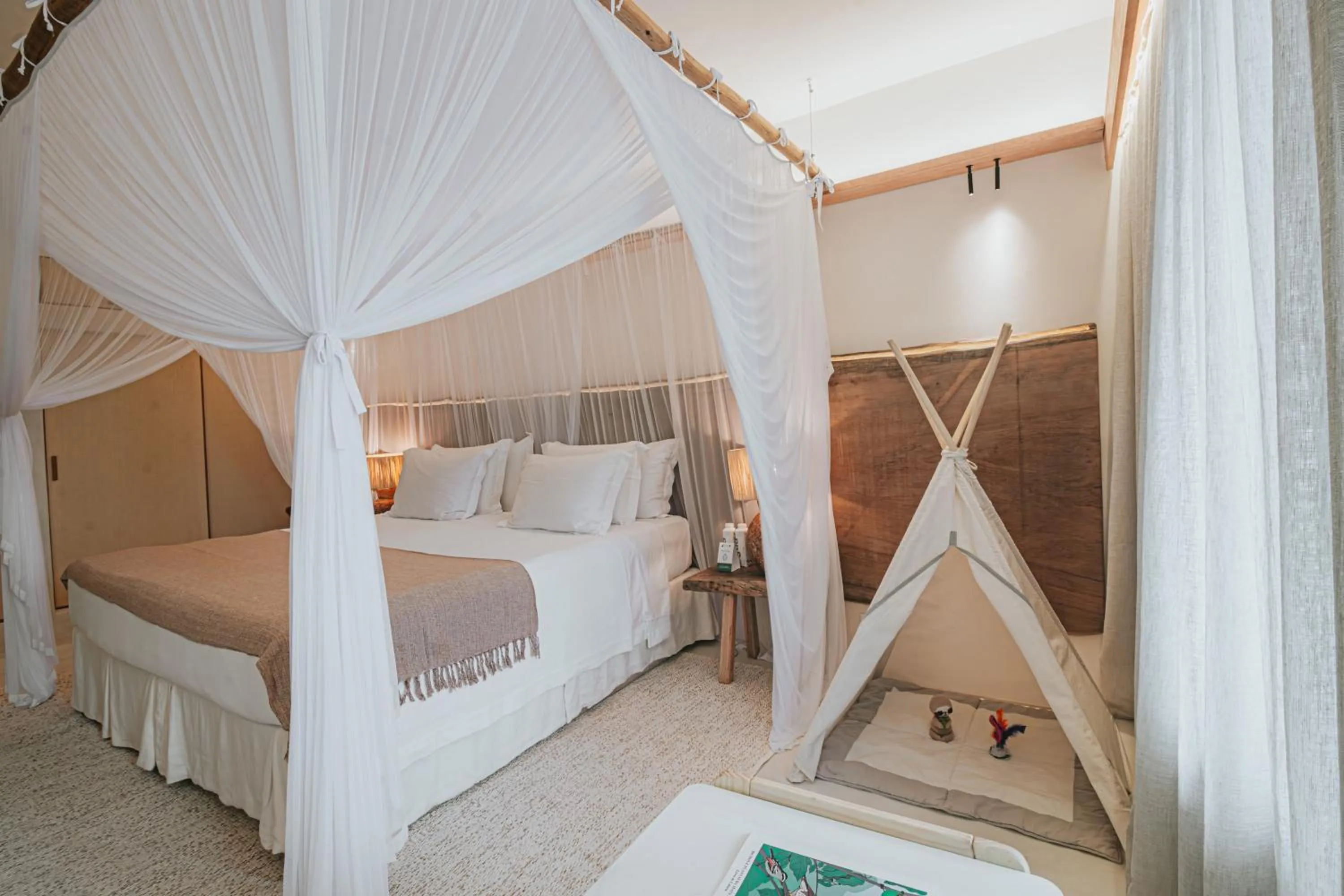 Bed in Pousada Tutabel