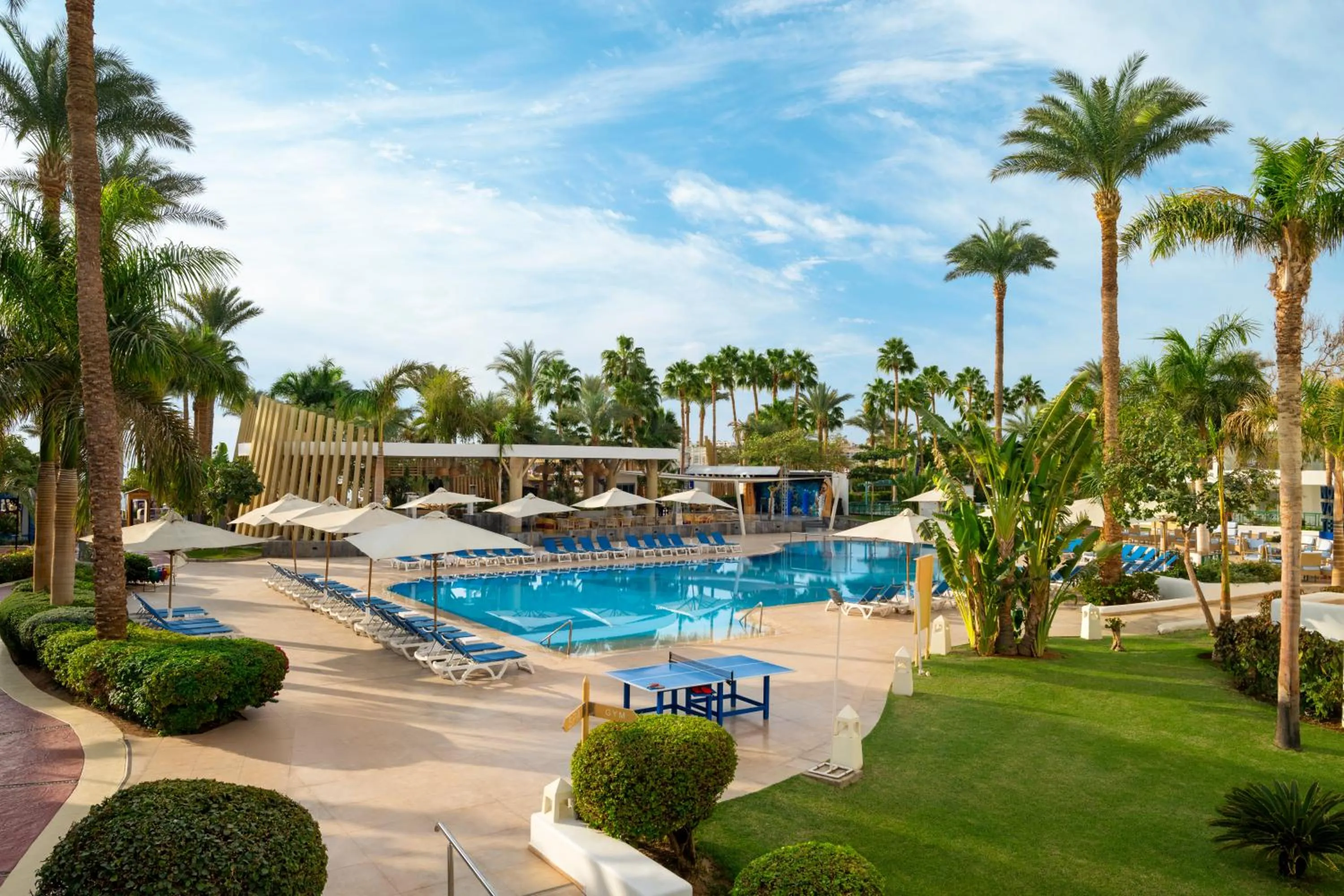 Pool view in Hotel Novotel Sharm El-Sheikh