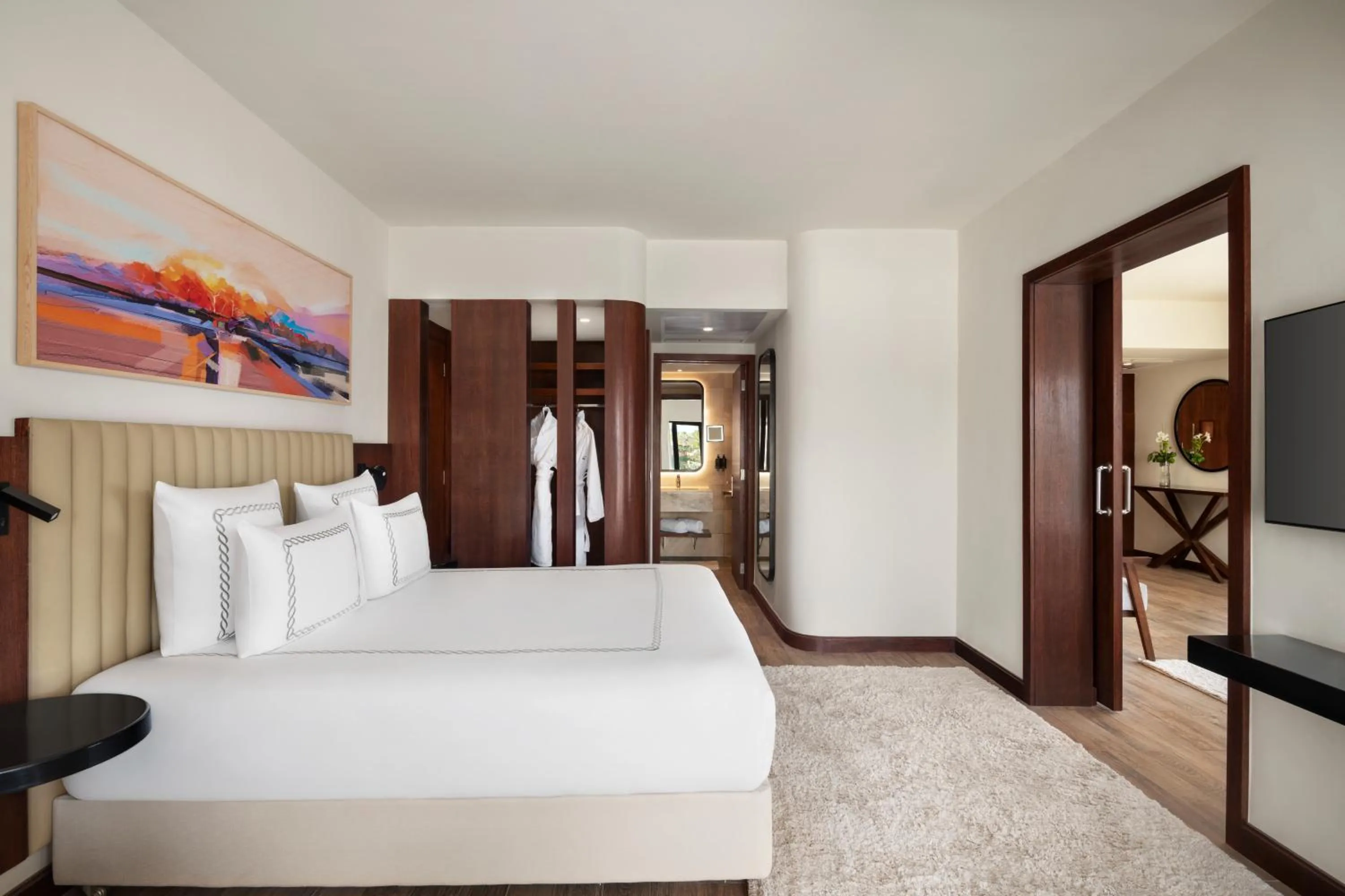 Bed in Hotel Novotel Sharm El-Sheikh