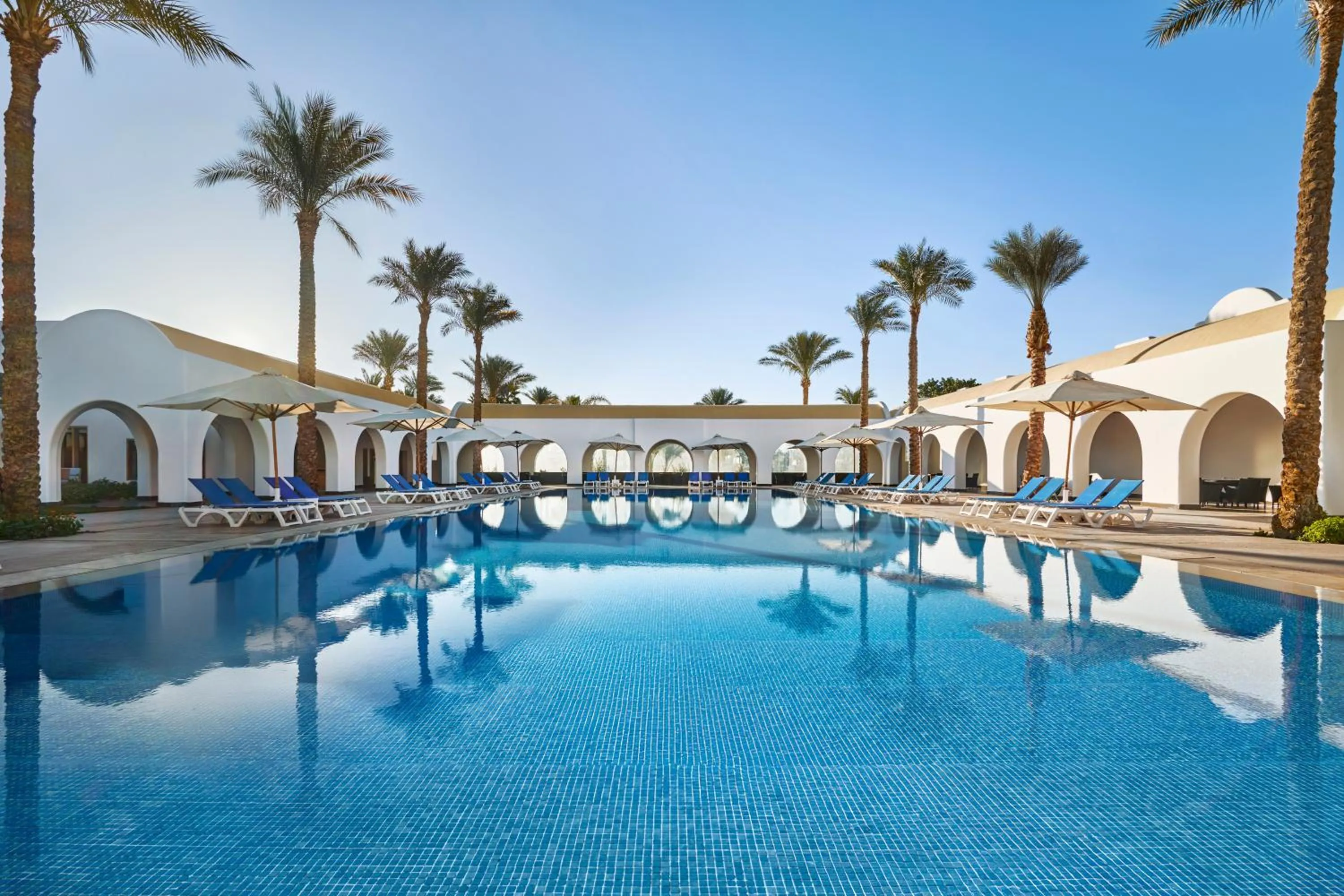 Pool view in Hotel Novotel Sharm El-Sheikh