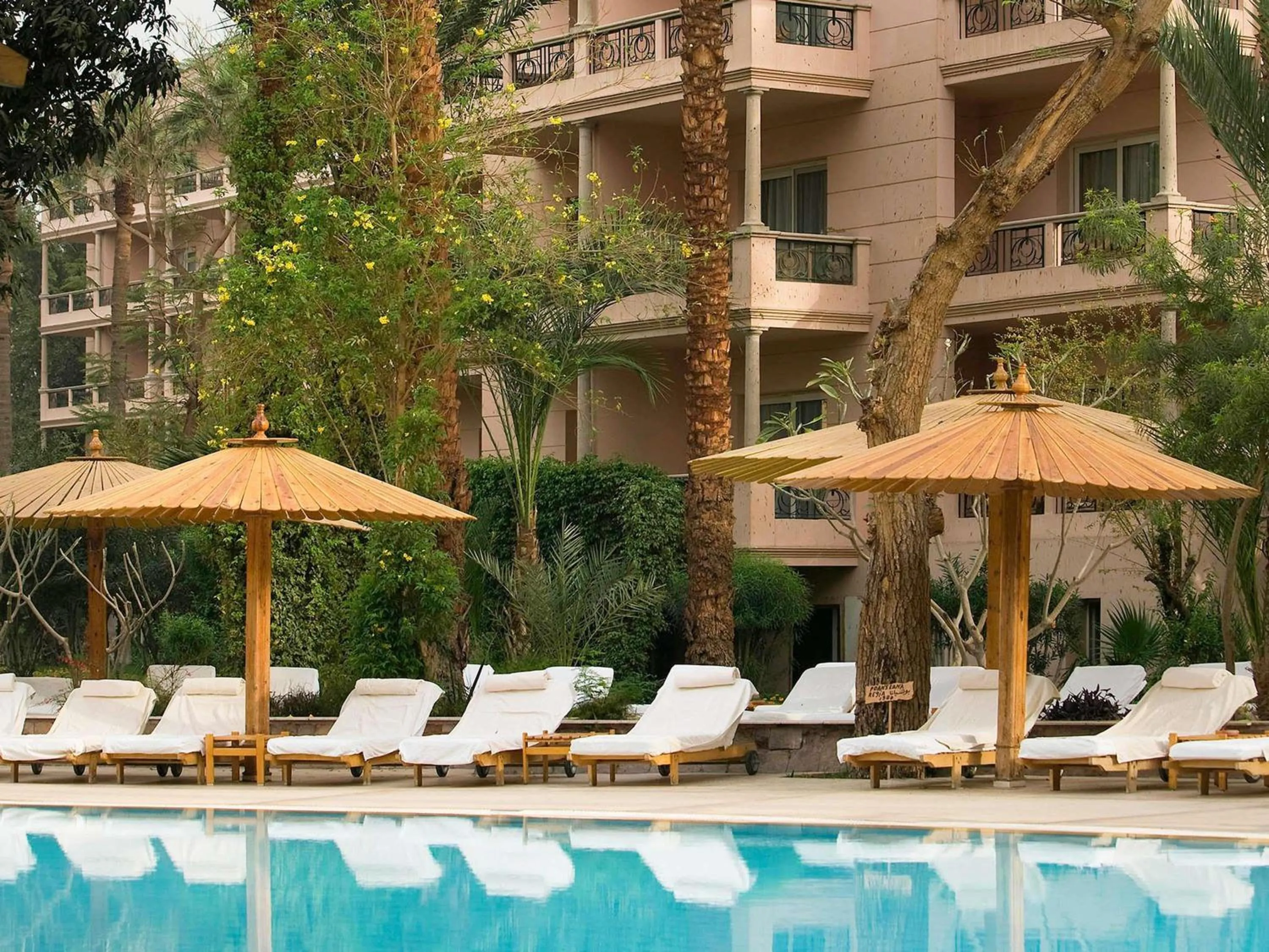 Pool view in Pavillon Winter Luxor