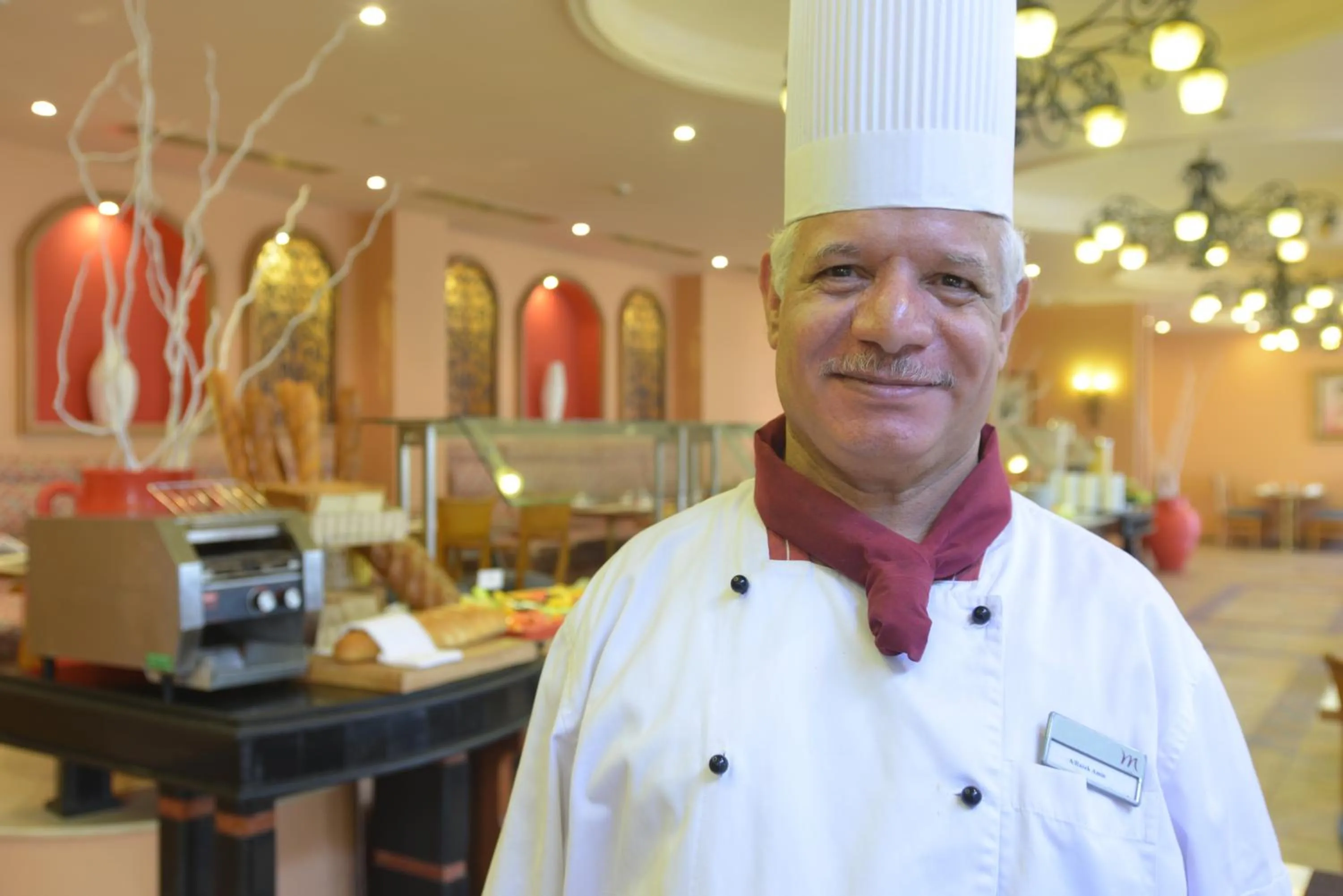 Dining area in Mercure Ismailia Forsan Island