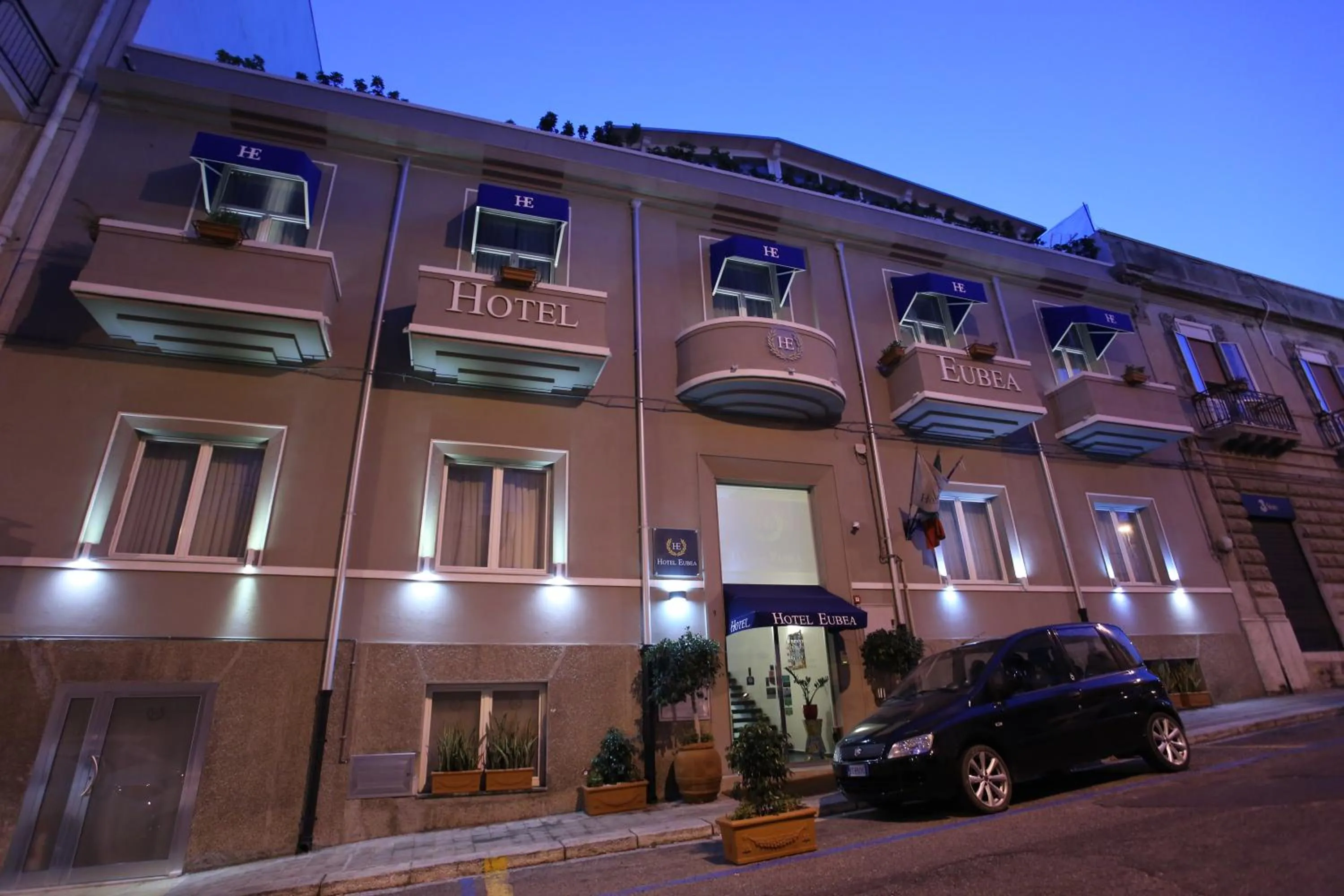 Facade/entrance in Hotel Eubea