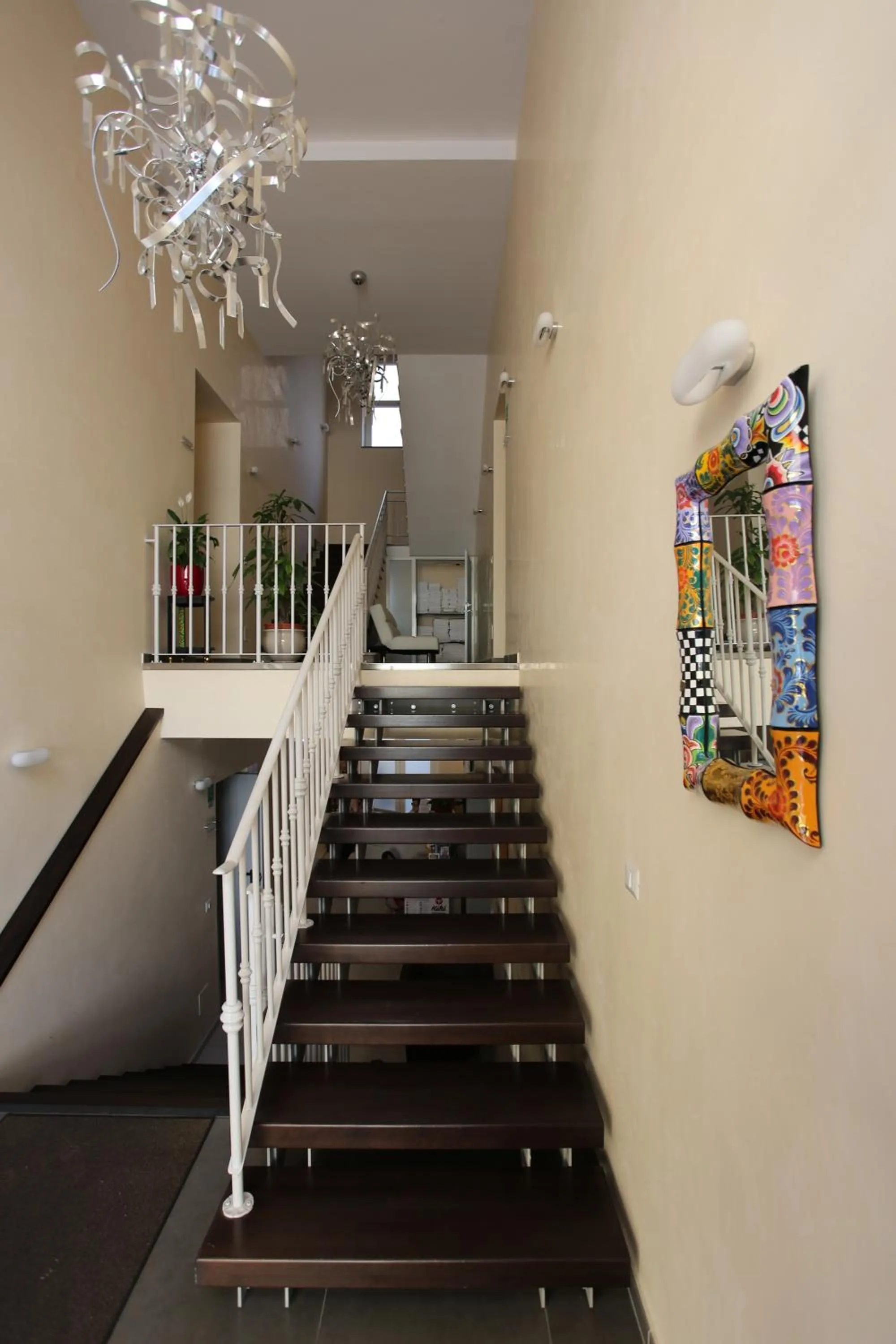 Lobby or reception in Hotel Eubea