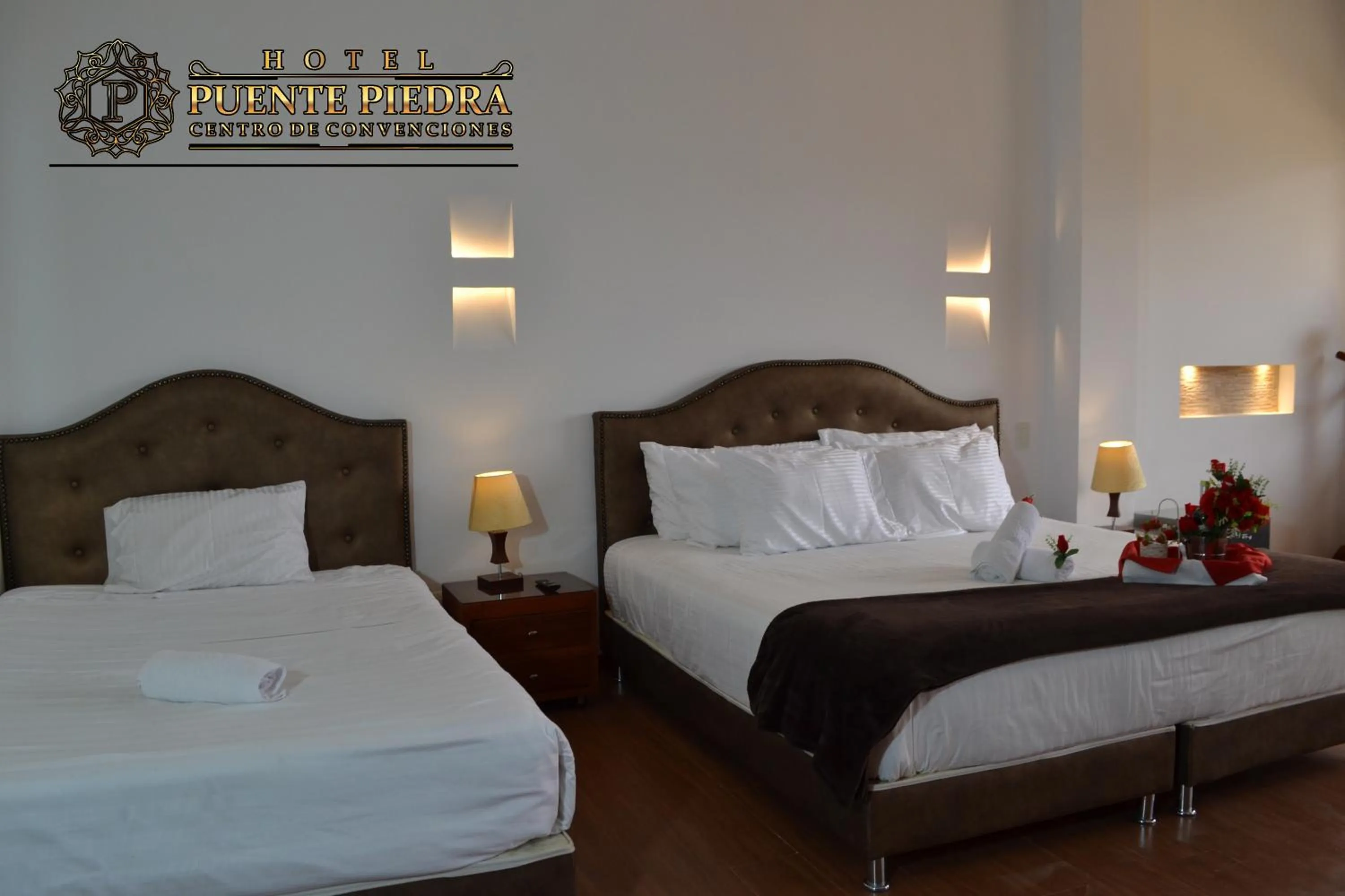 Bed in Hotel Puente Piedra