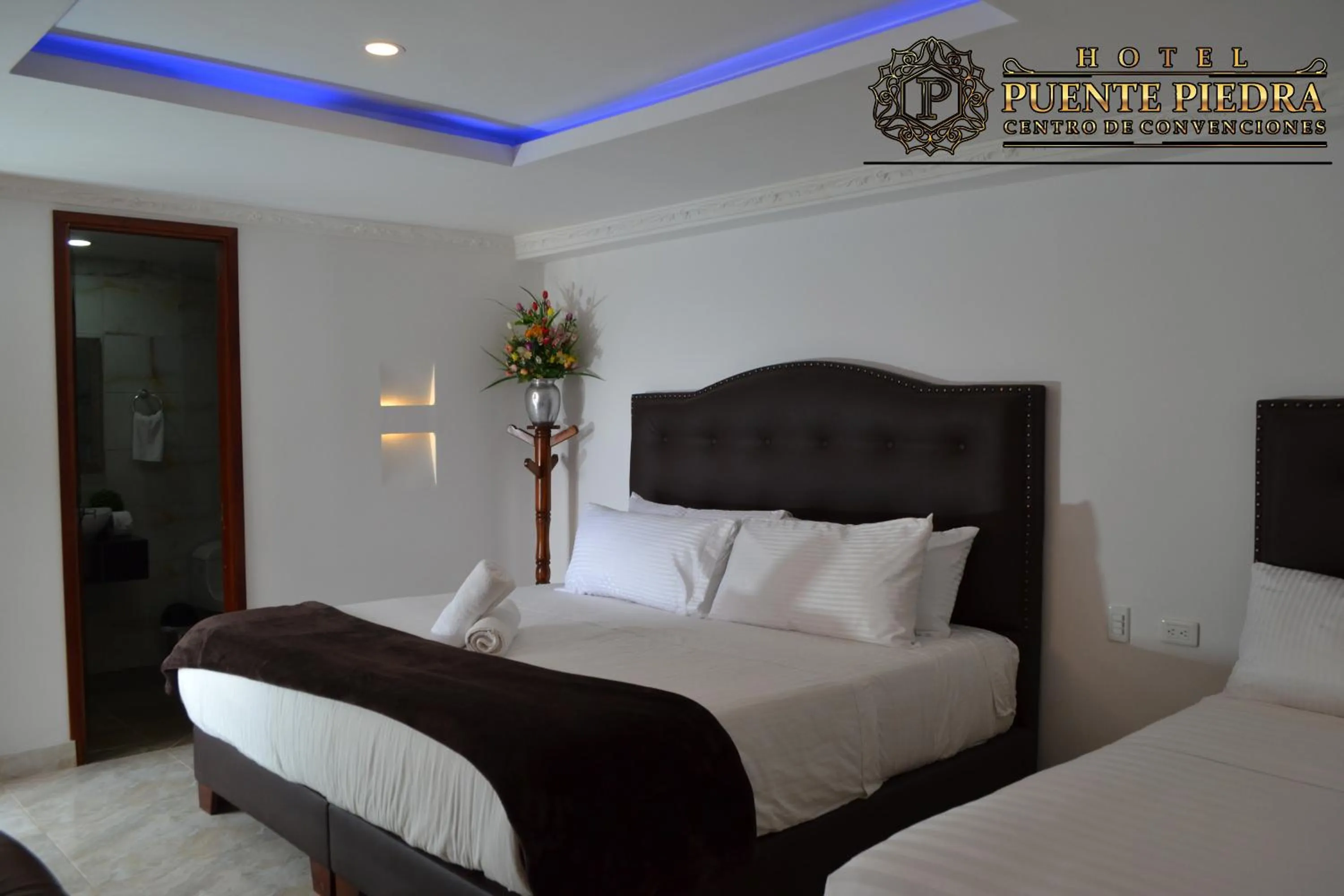 Bed in Hotel Puente Piedra