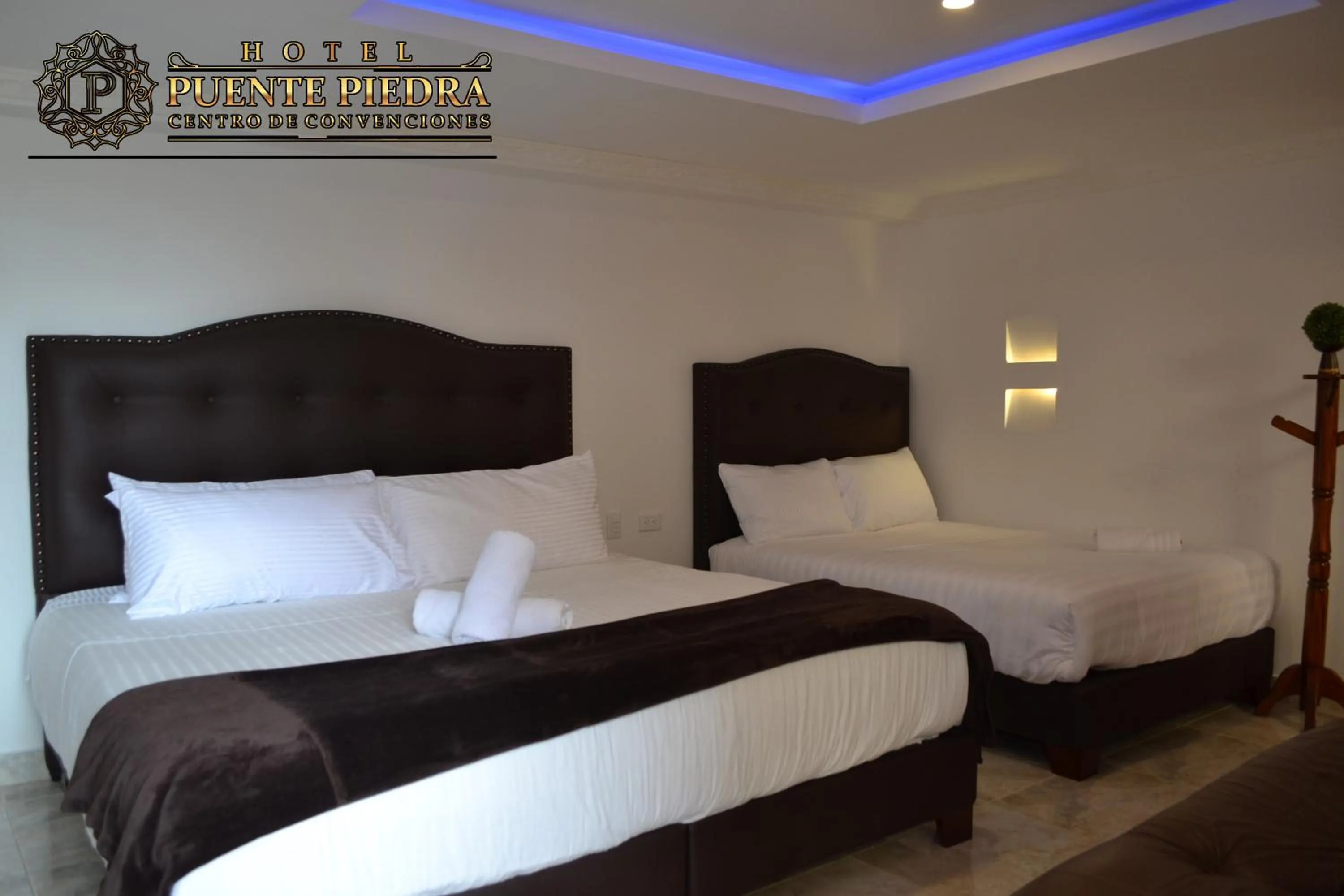 Bed in Hotel Puente Piedra