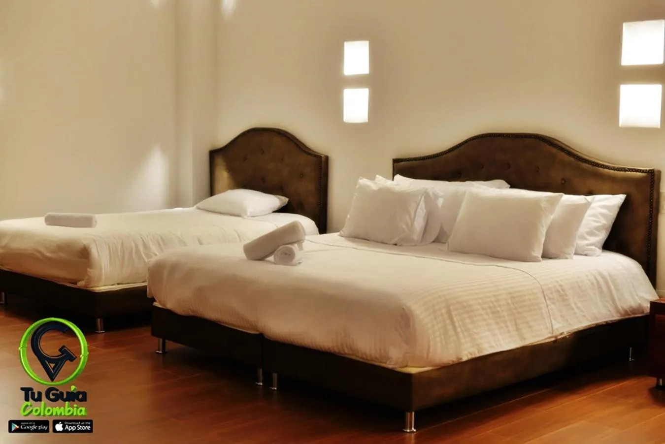 Bed in Hotel Puente Piedra