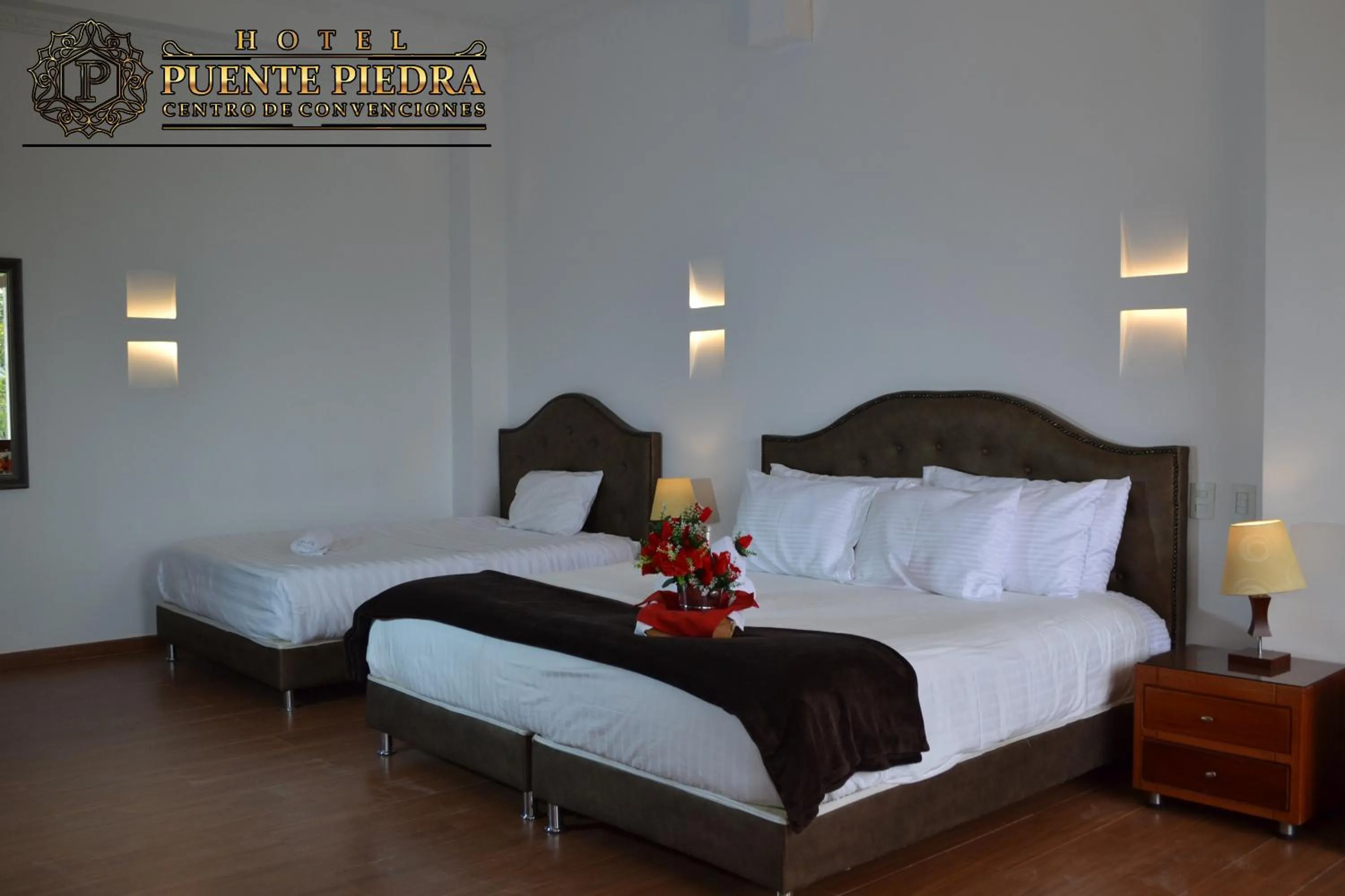 Bed in Hotel Puente Piedra