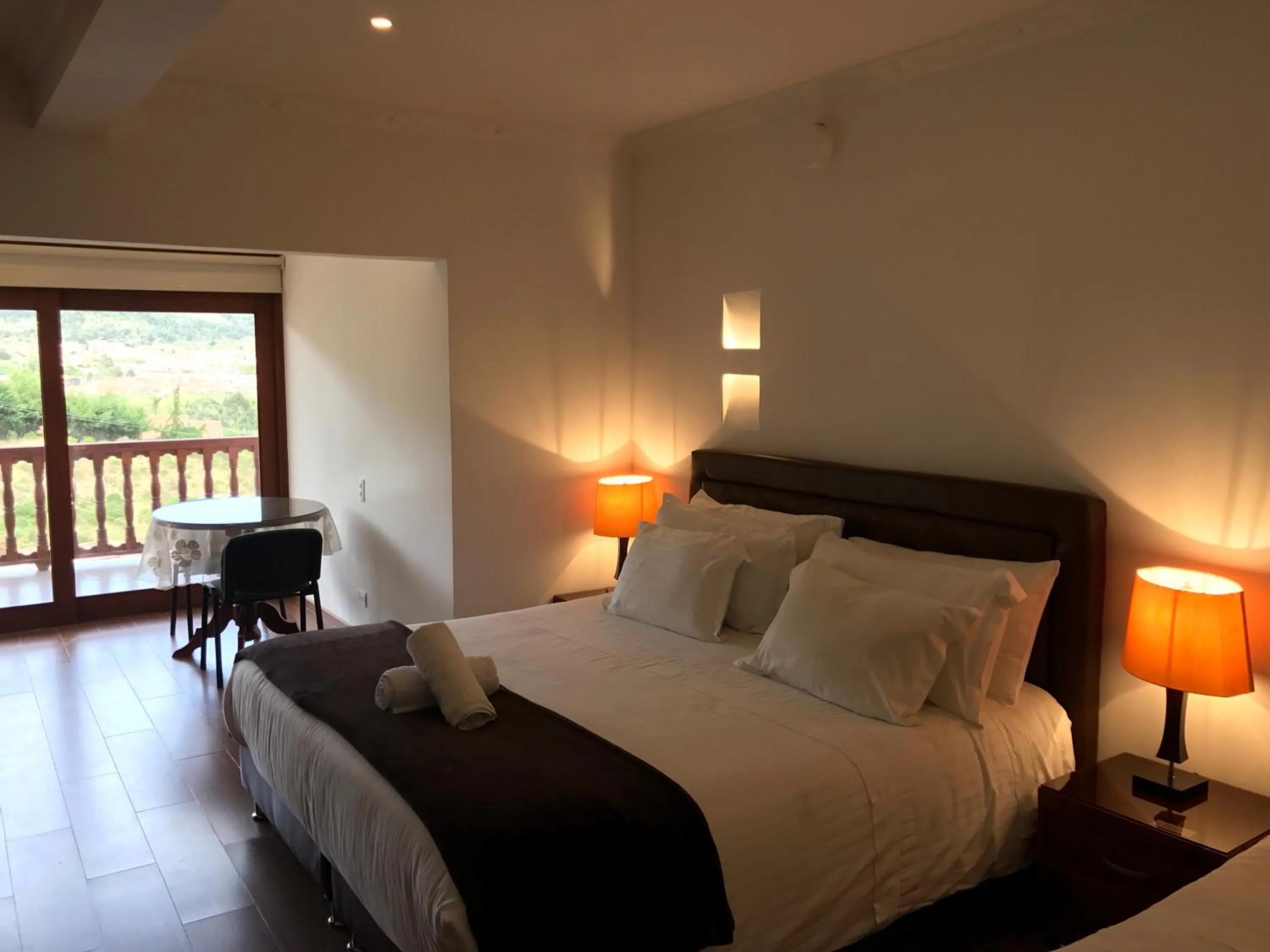 Bed in Hotel Puente Piedra