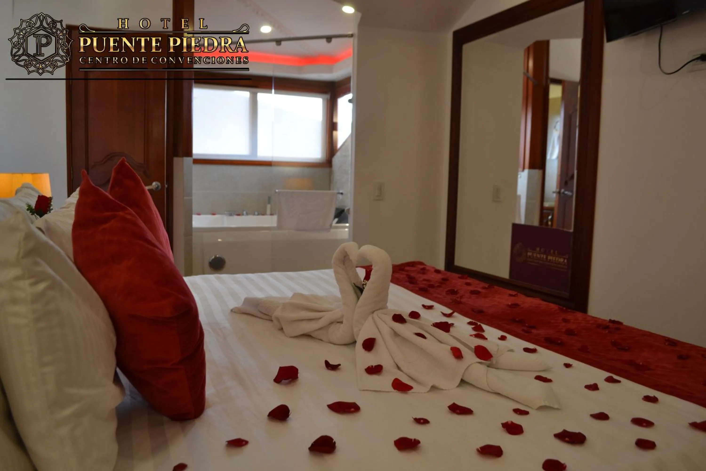 Bed in Hotel Puente Piedra