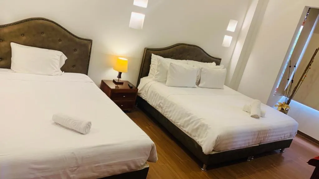 Bed in Hotel Puente Piedra