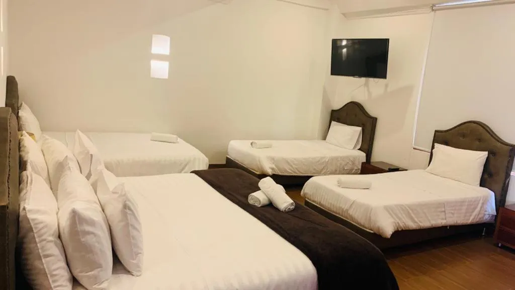 Bed in Hotel Puente Piedra