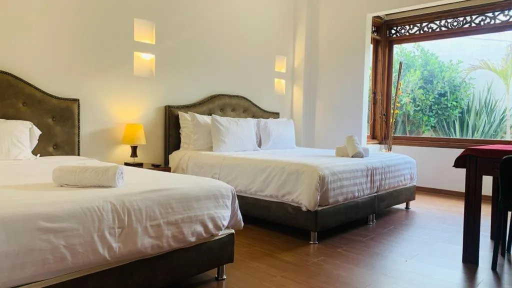 Bed in Hotel Puente Piedra