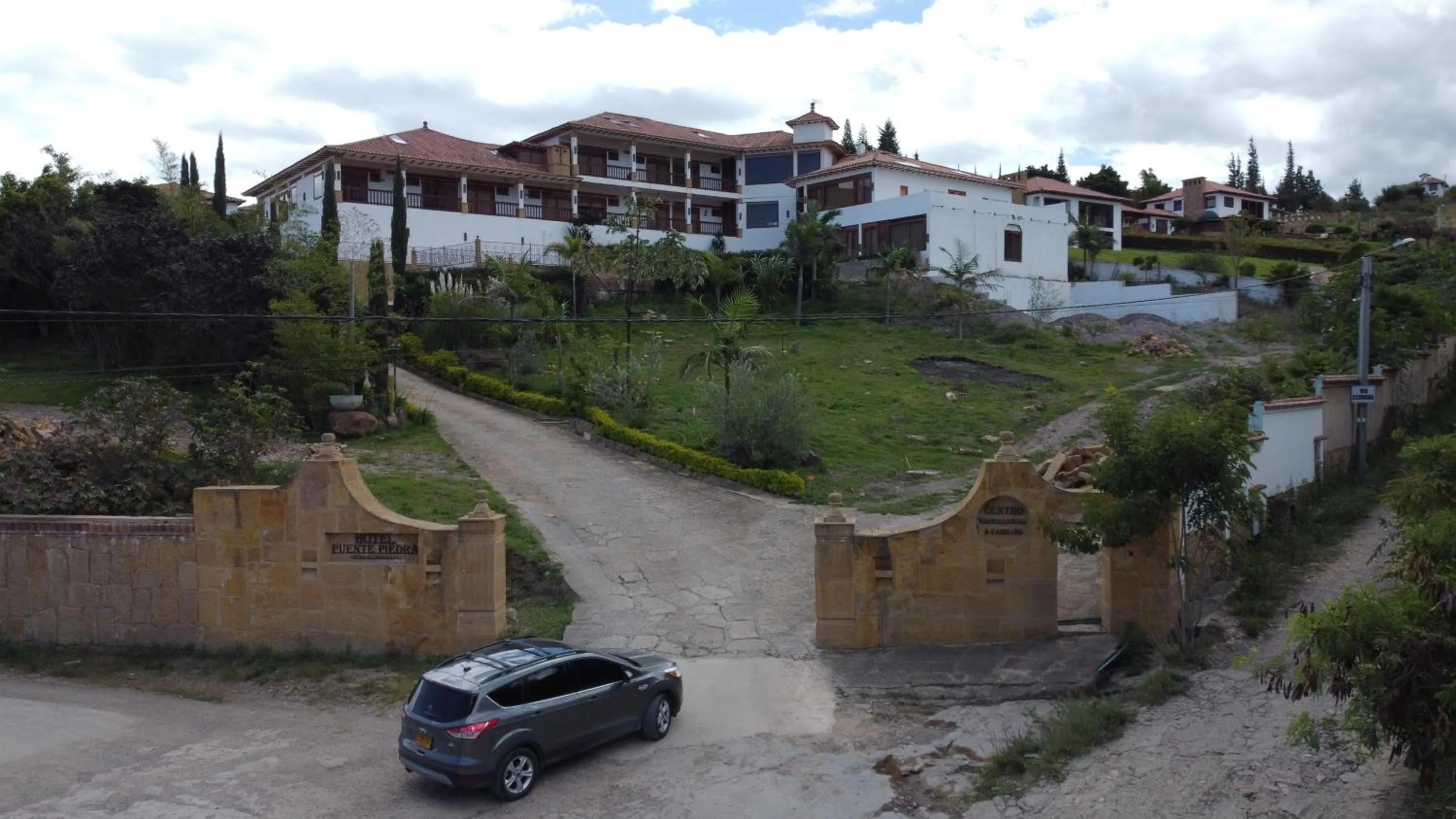Bird's eye view in Hotel Puente Piedra