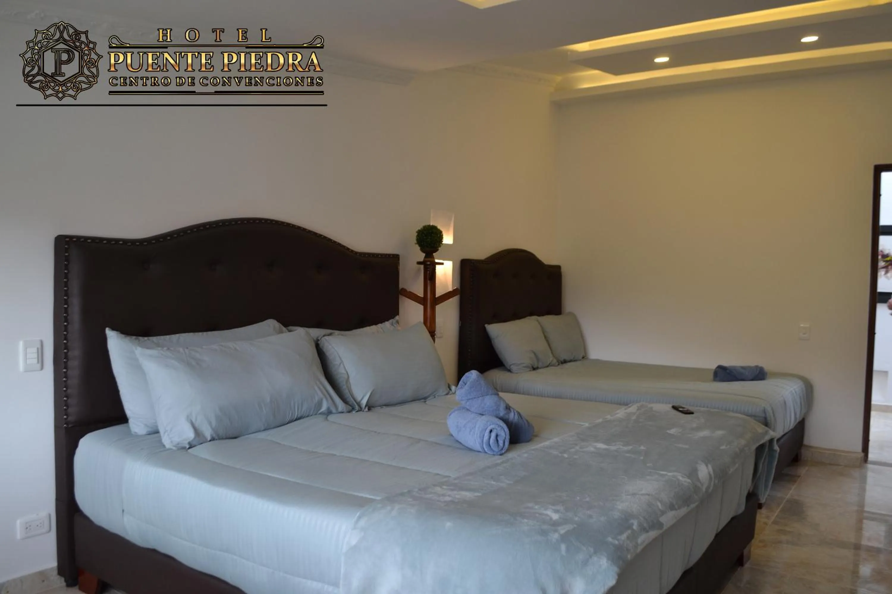 Bed in Hotel Puente Piedra