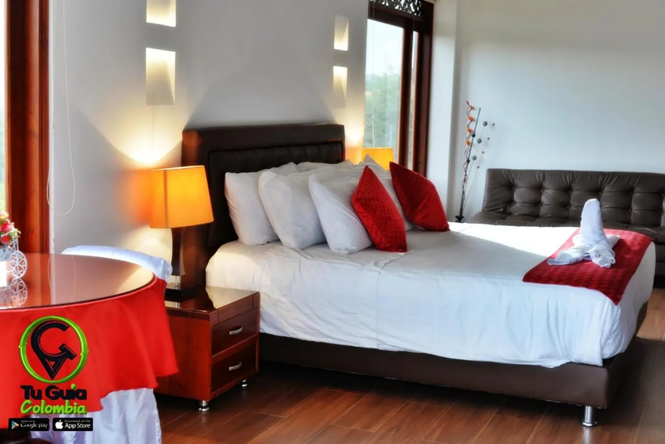 Bed in Hotel Puente Piedra