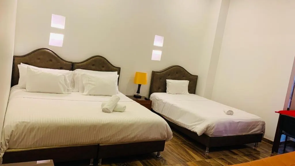 Bed in Hotel Puente Piedra