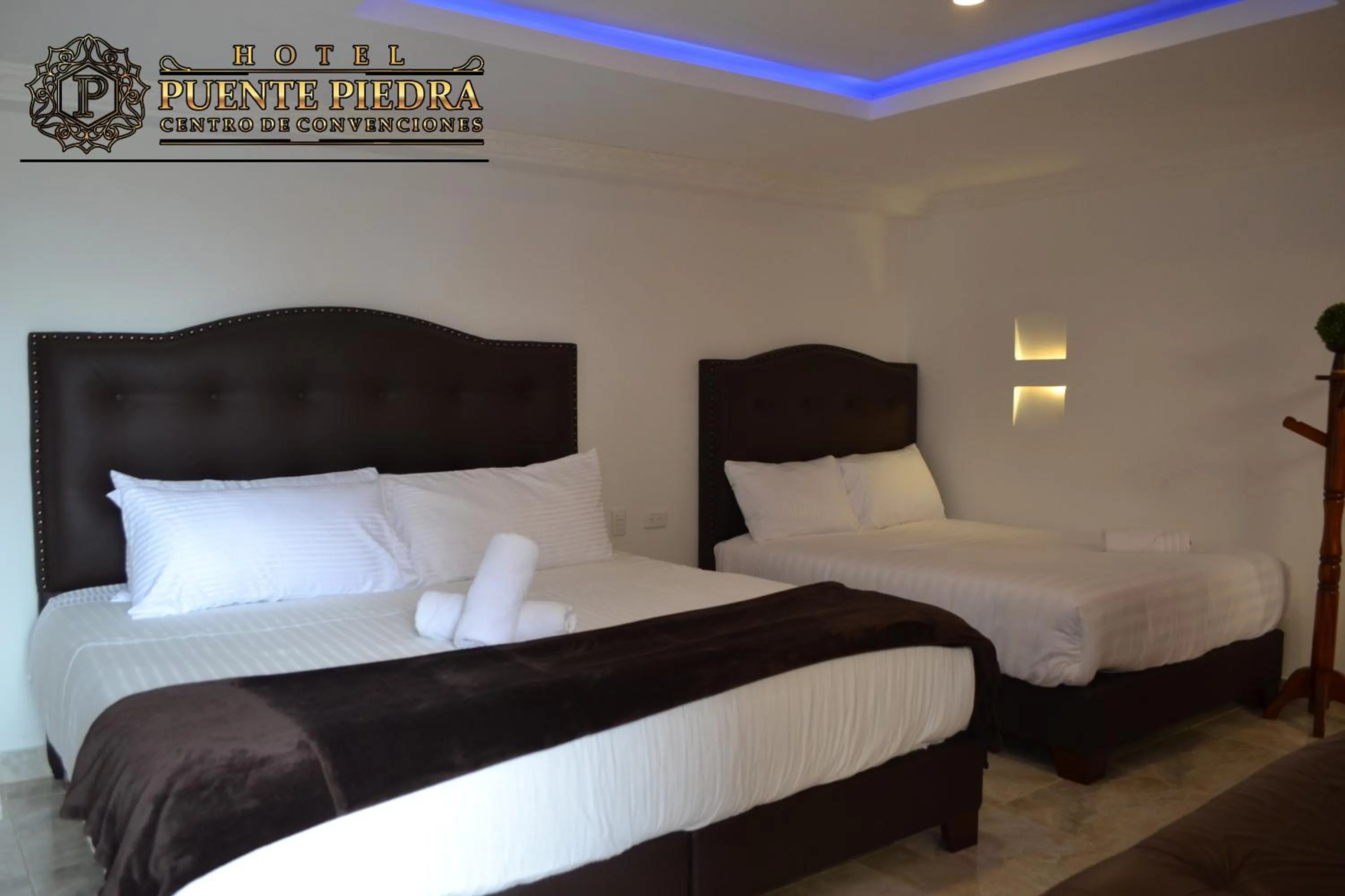 Bed in Hotel Puente Piedra