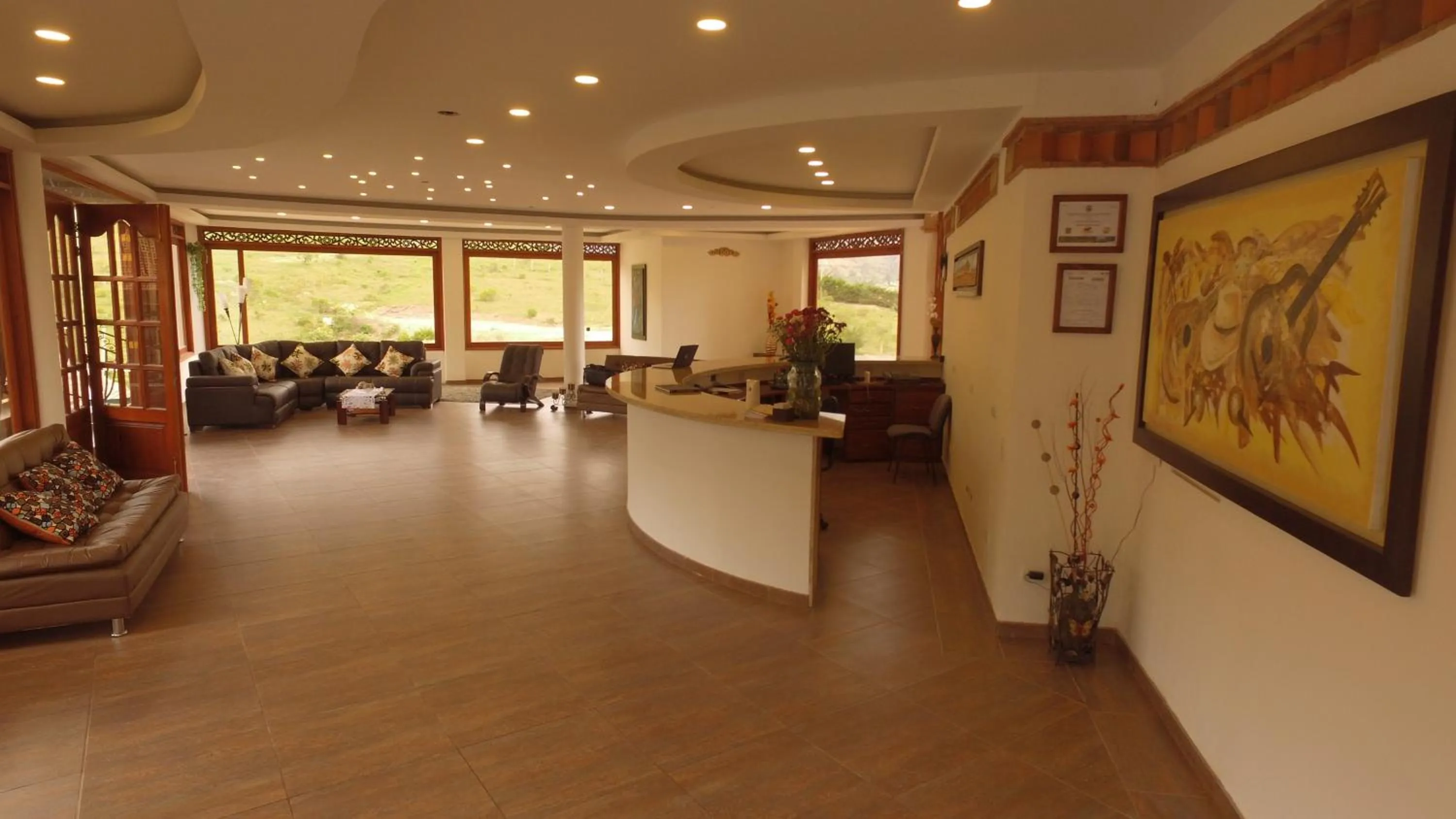 Facade/entrance in Hotel Puente Piedra