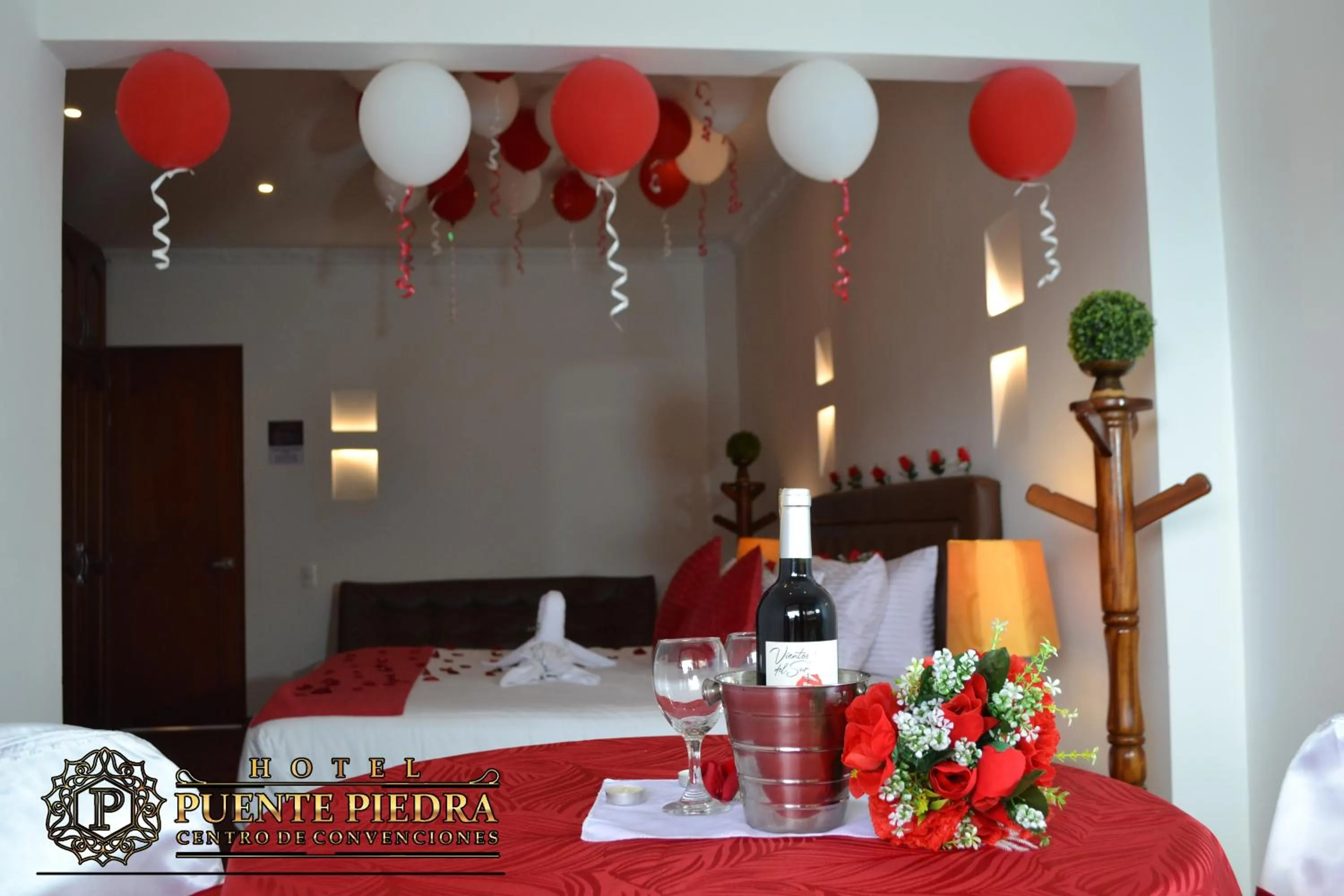 Bed in Hotel Puente Piedra