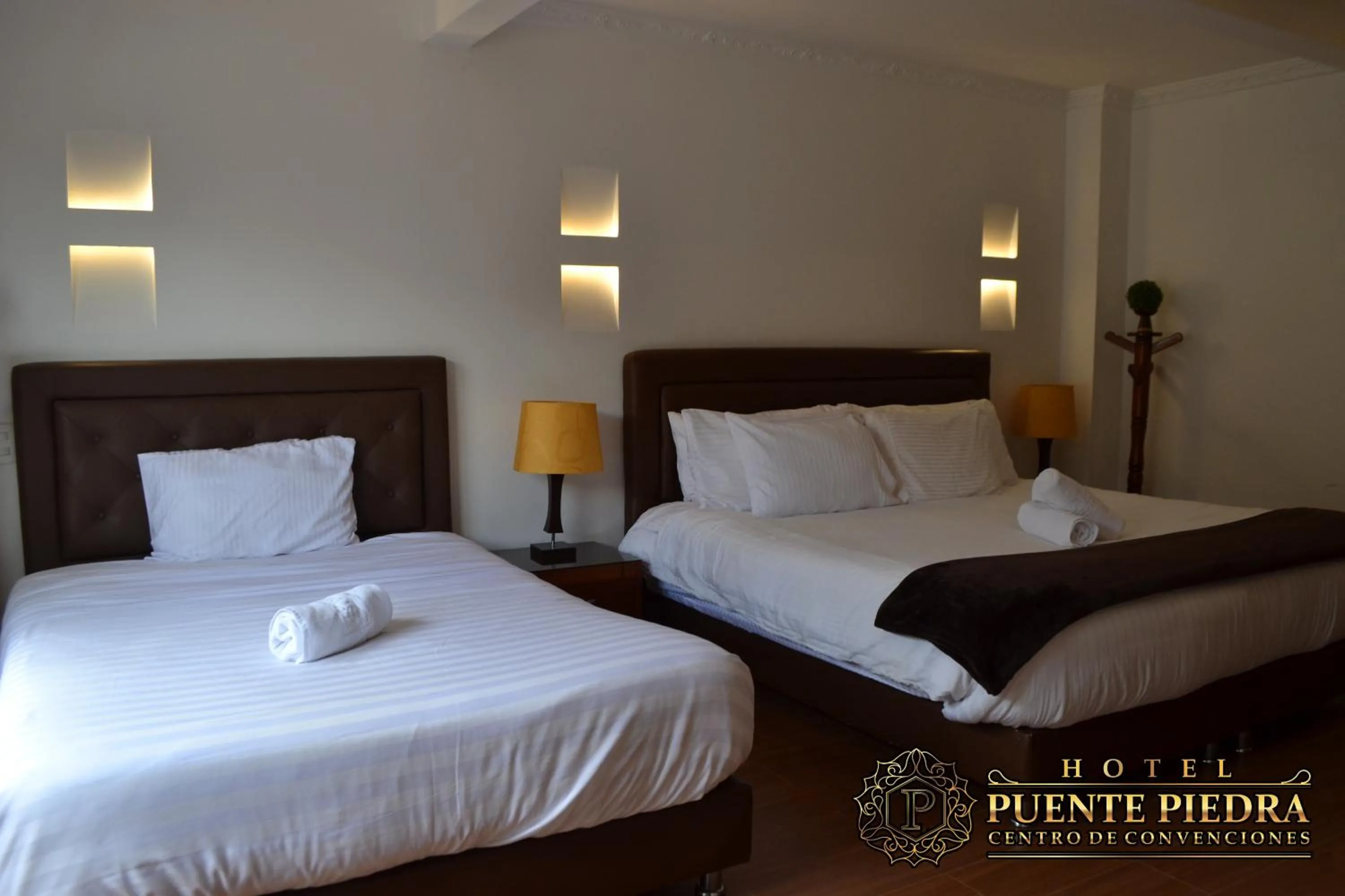 Bed in Hotel Puente Piedra