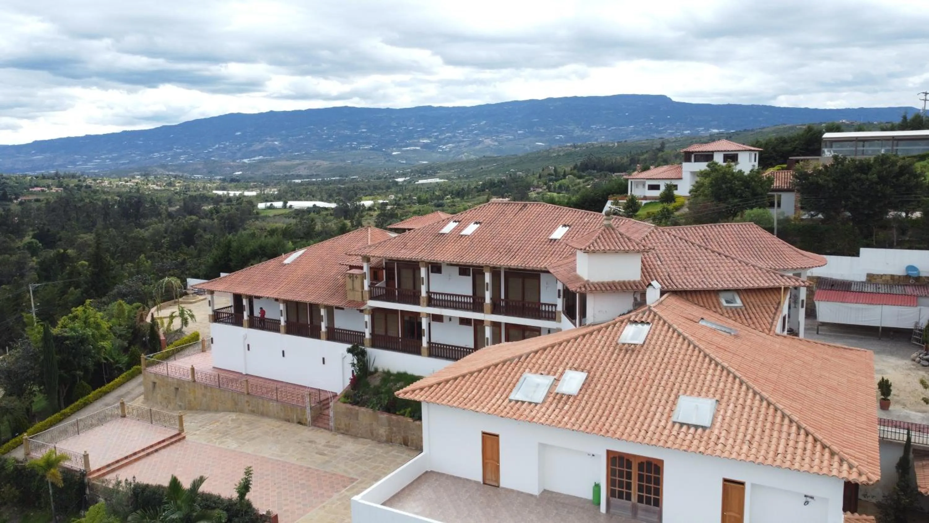 Bird's eye view in Hotel Puente Piedra