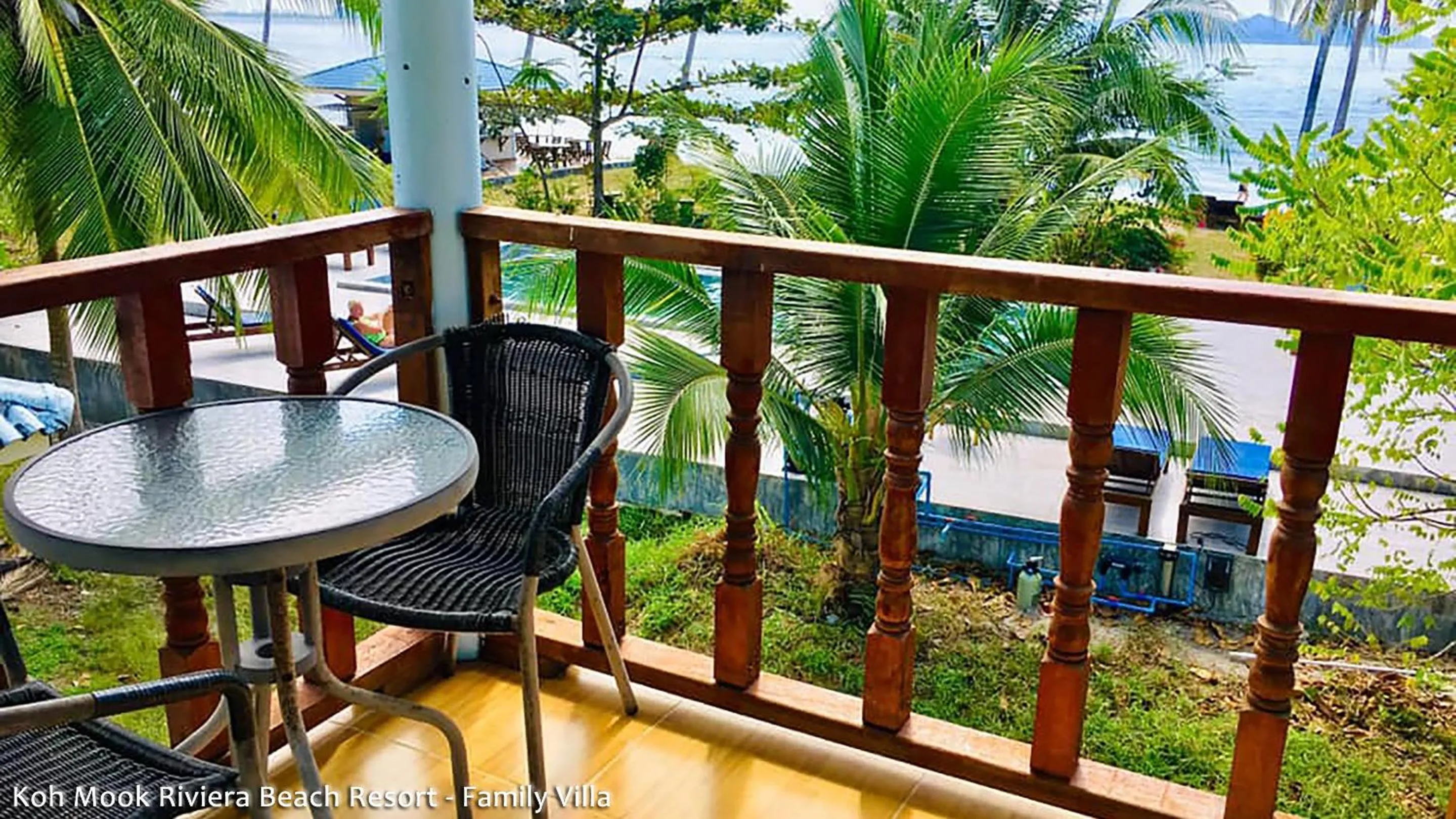 Balcony/Terrace in Koh Mook Riviera Beach Resort