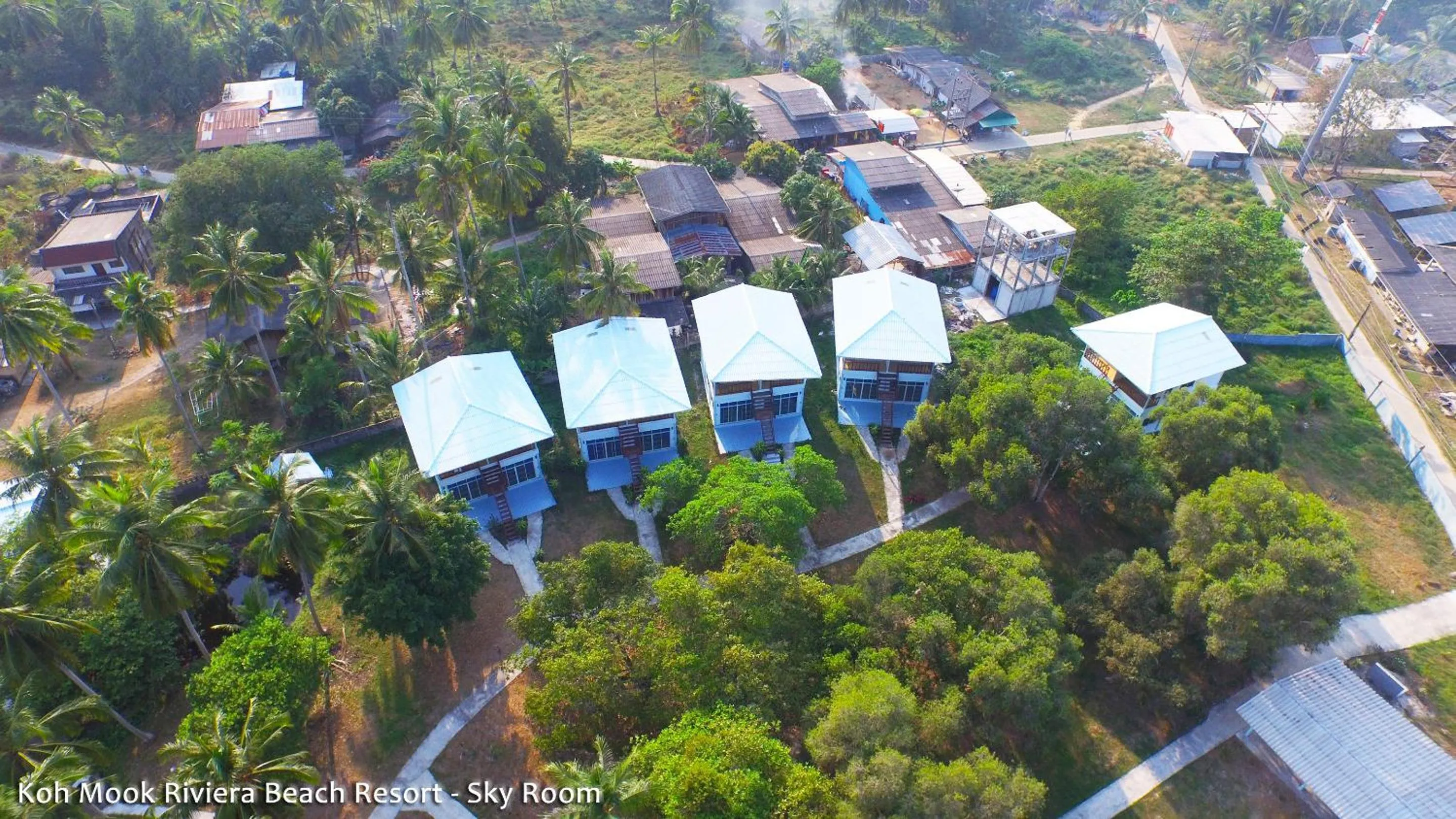 Bird's eye view in Koh Mook Riviera Beach Resort
