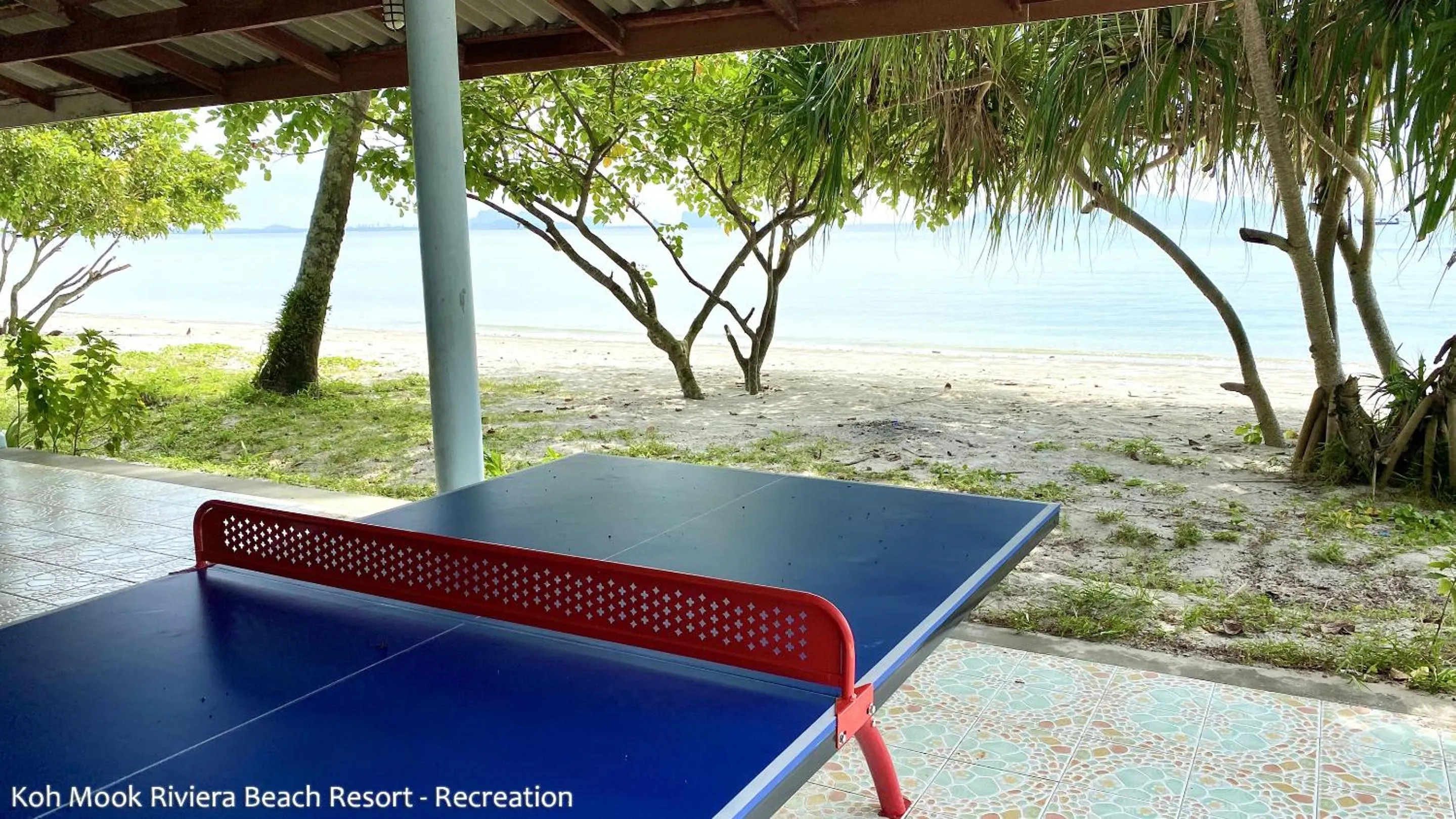 Table tennis in Koh Mook Riviera Beach Resort