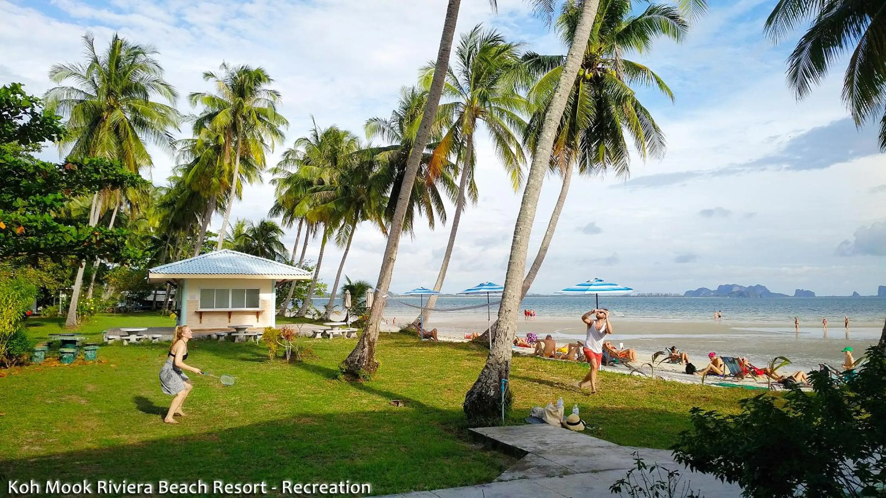 Natural landscape in Koh Mook Riviera Beach Resort