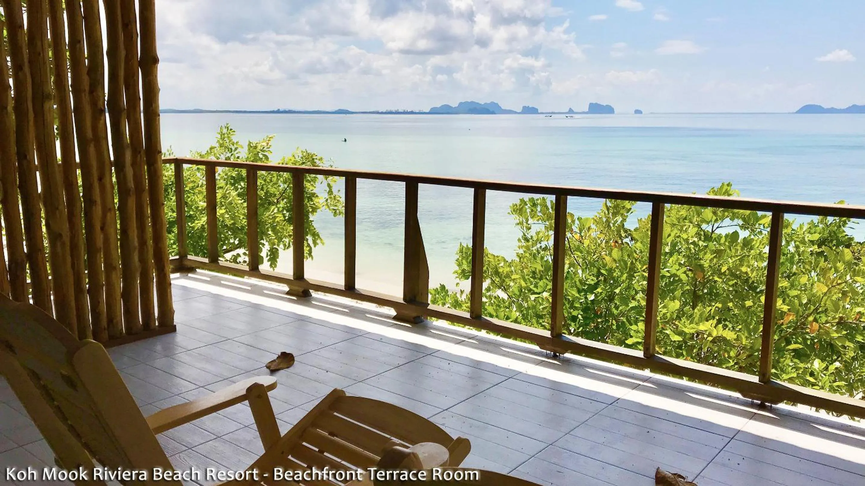 Balcony/Terrace in Koh Mook Riviera Beach Resort