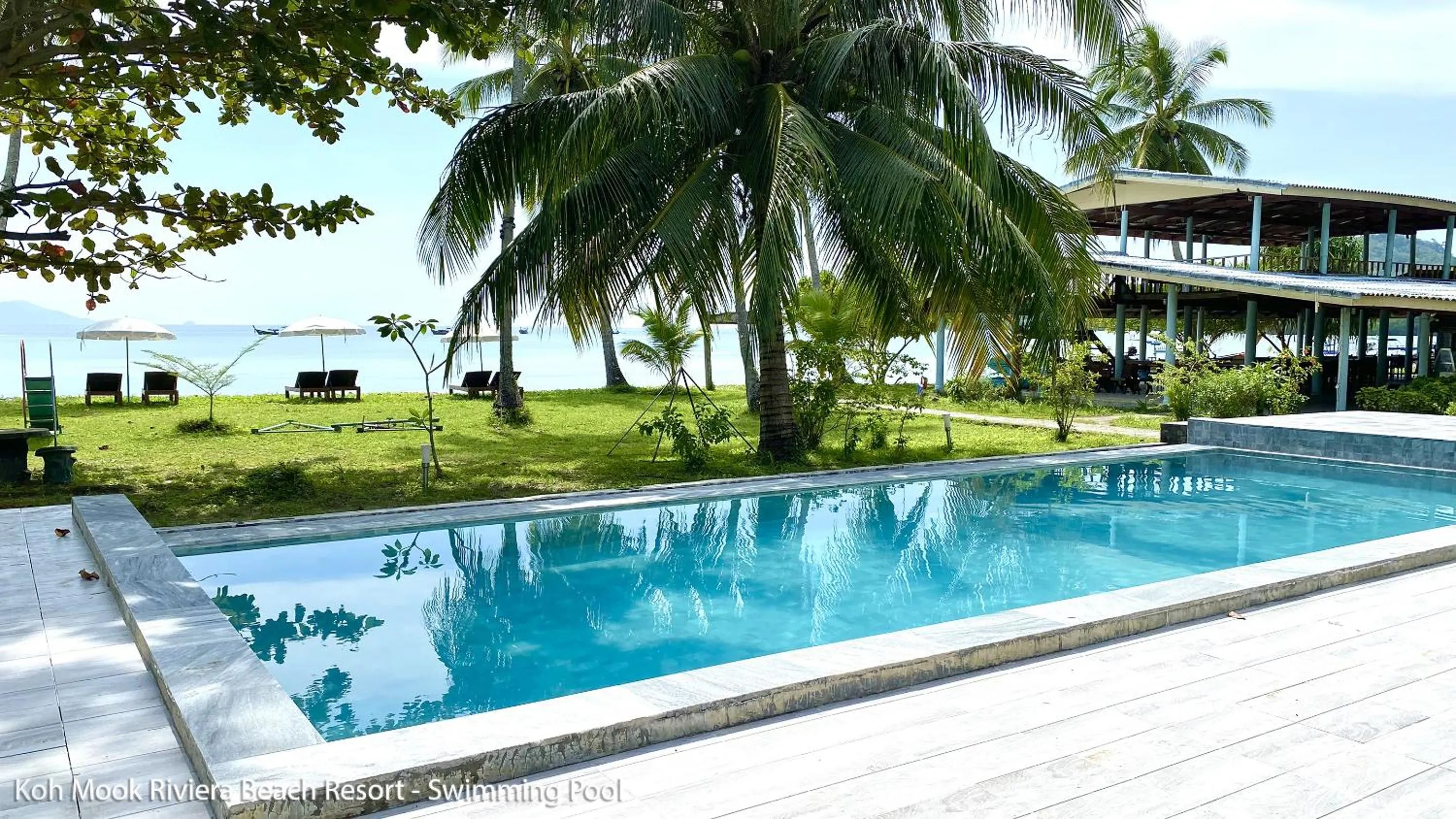 Garden view in Koh Mook Riviera Beach Resort