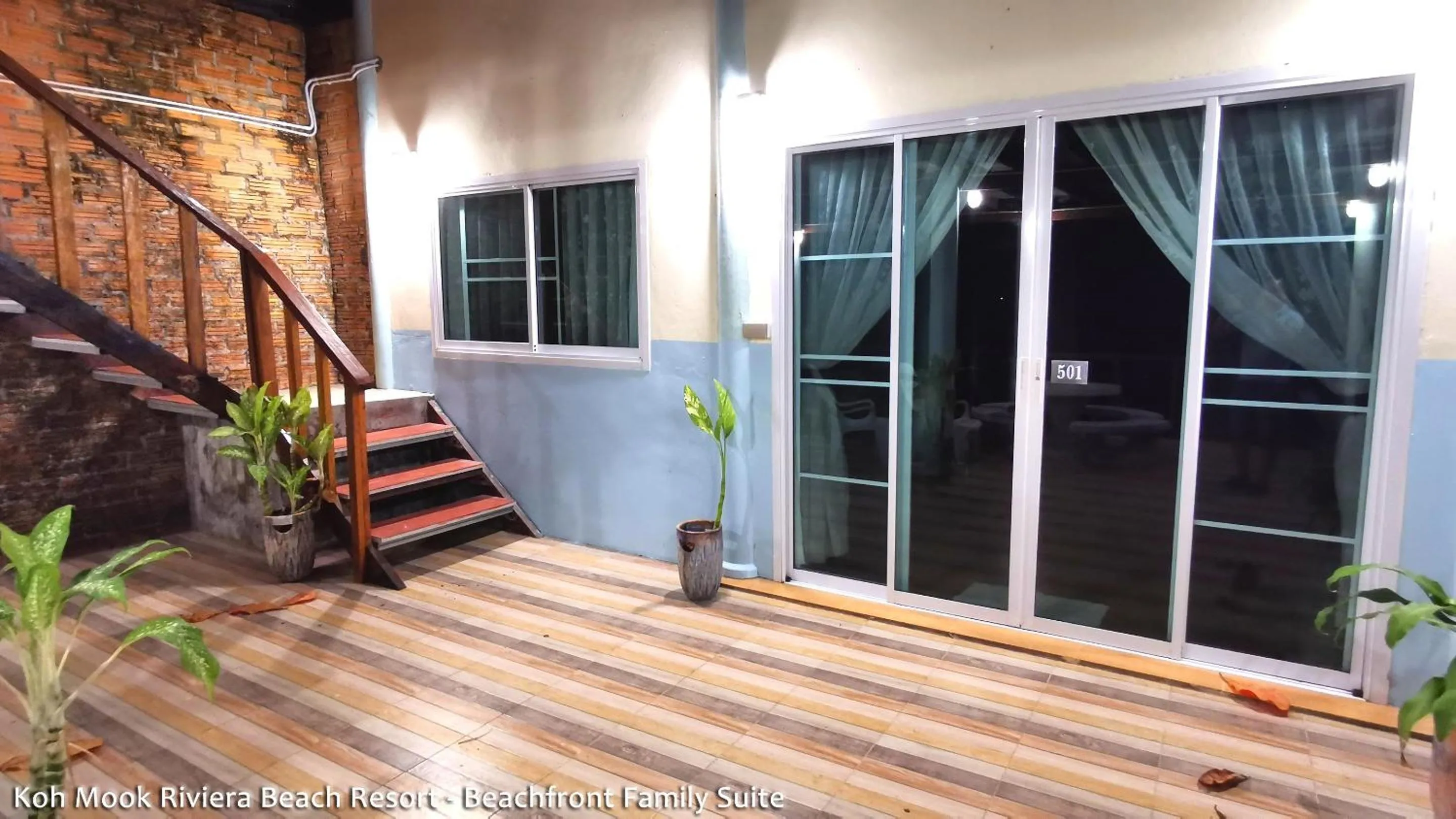 Balcony/Terrace in Koh Mook Riviera Beach Resort