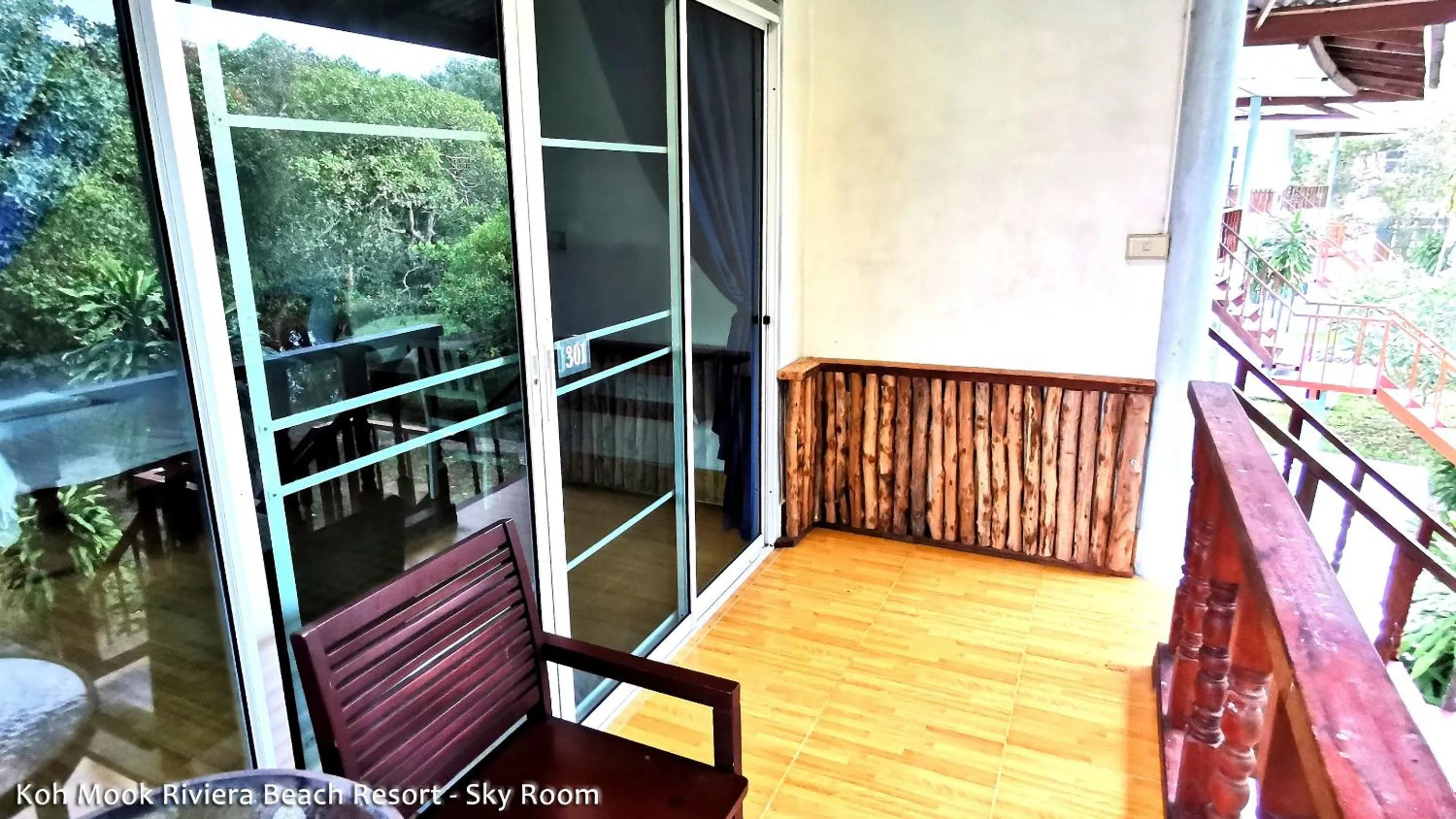 Balcony/Terrace in Koh Mook Riviera Beach Resort
