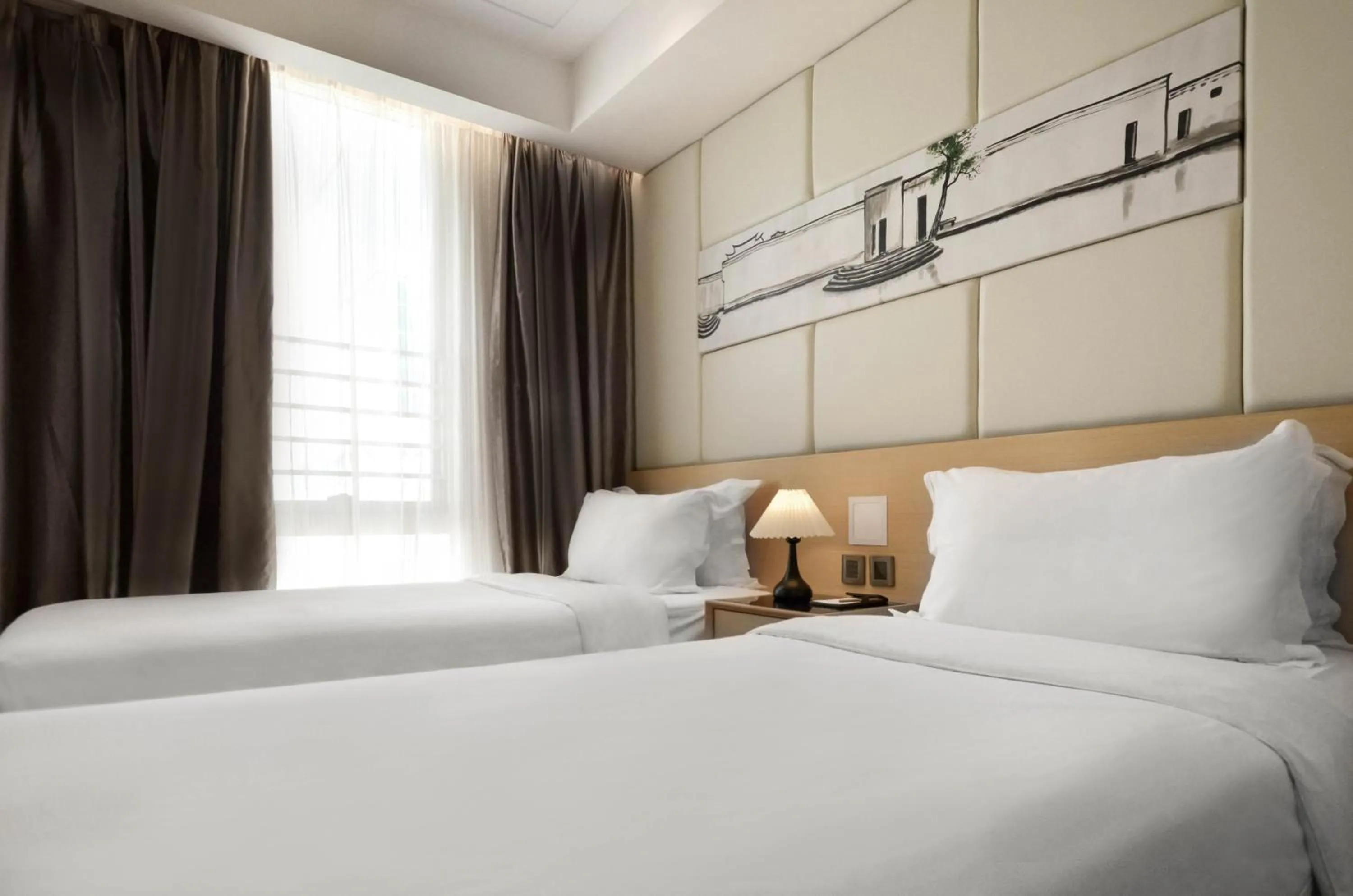 Bed in Eco Tree Hotel Sheung Wan