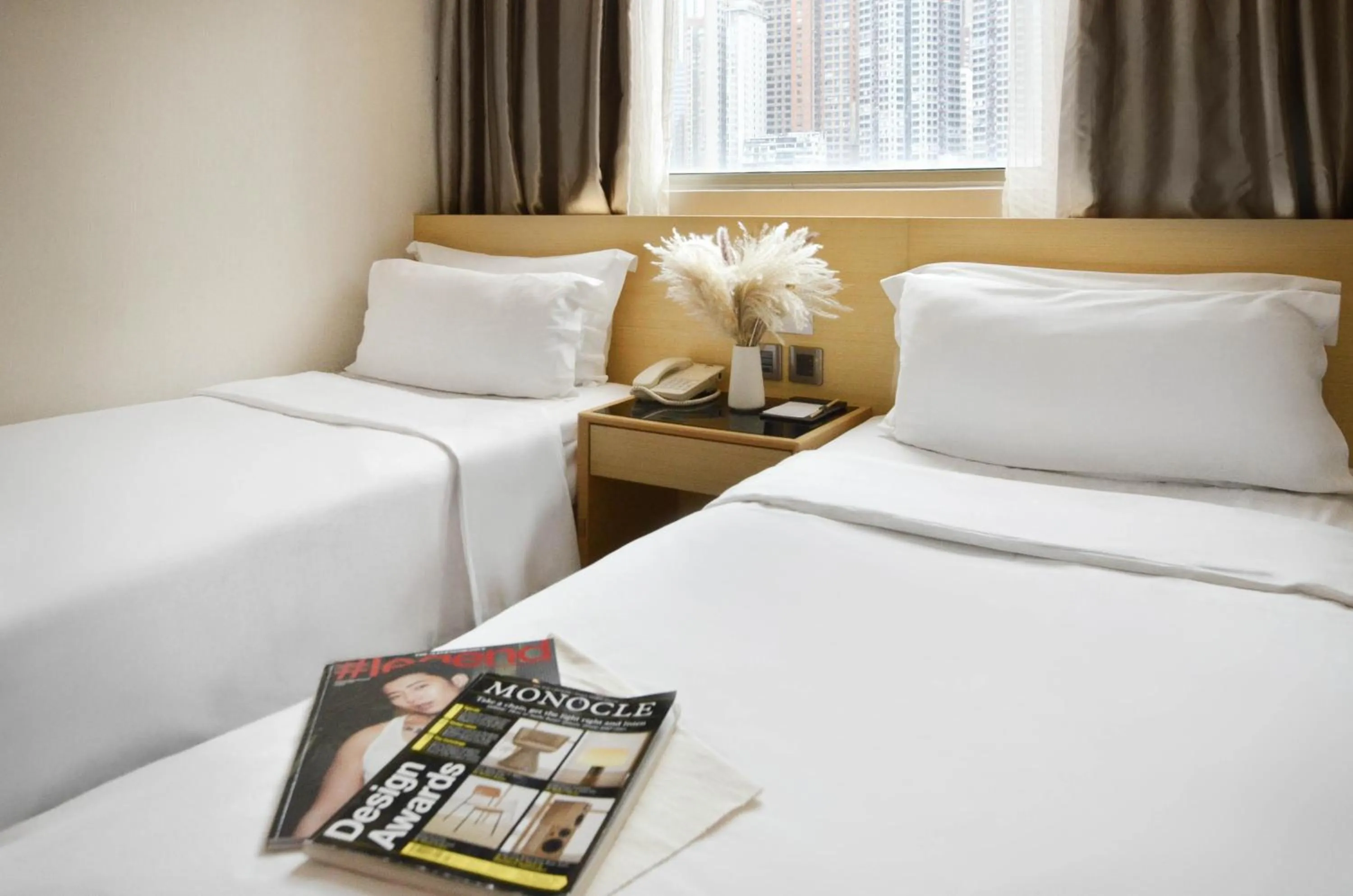 Bed in Eco Tree Hotel Sheung Wan