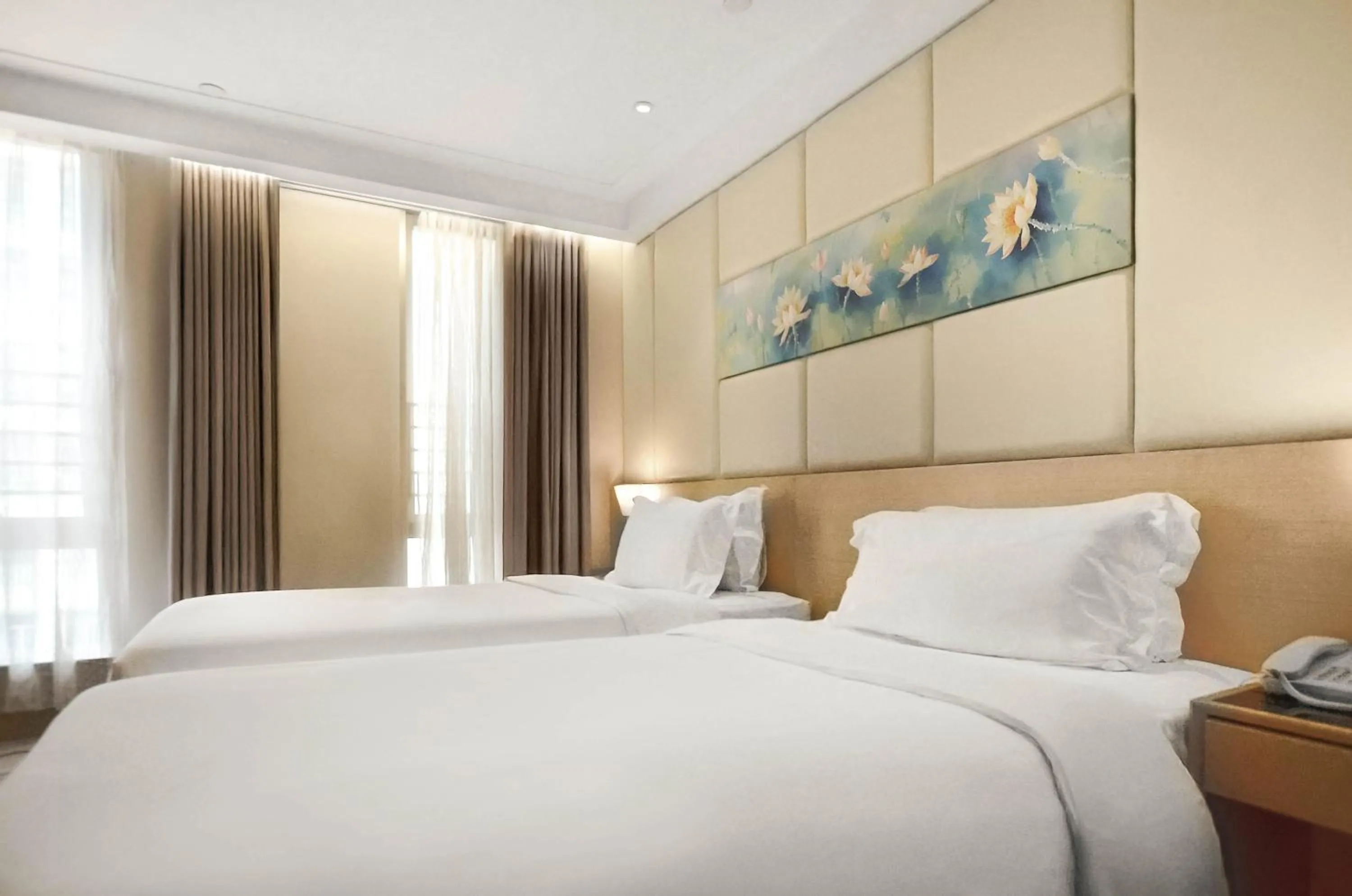 Bed in Eco Tree Hotel Sheung Wan