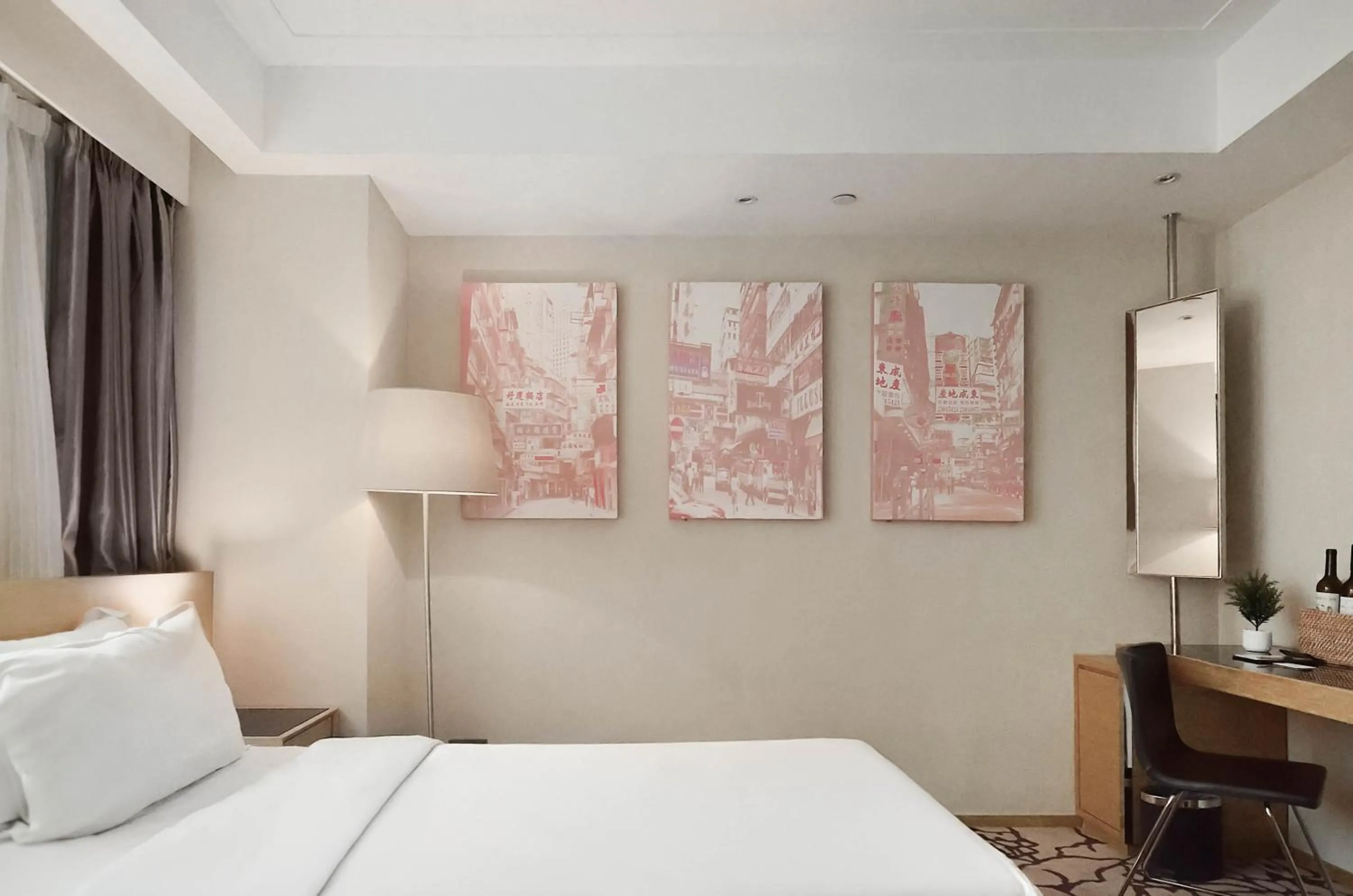 Bed in Eco Tree Hotel Sheung Wan