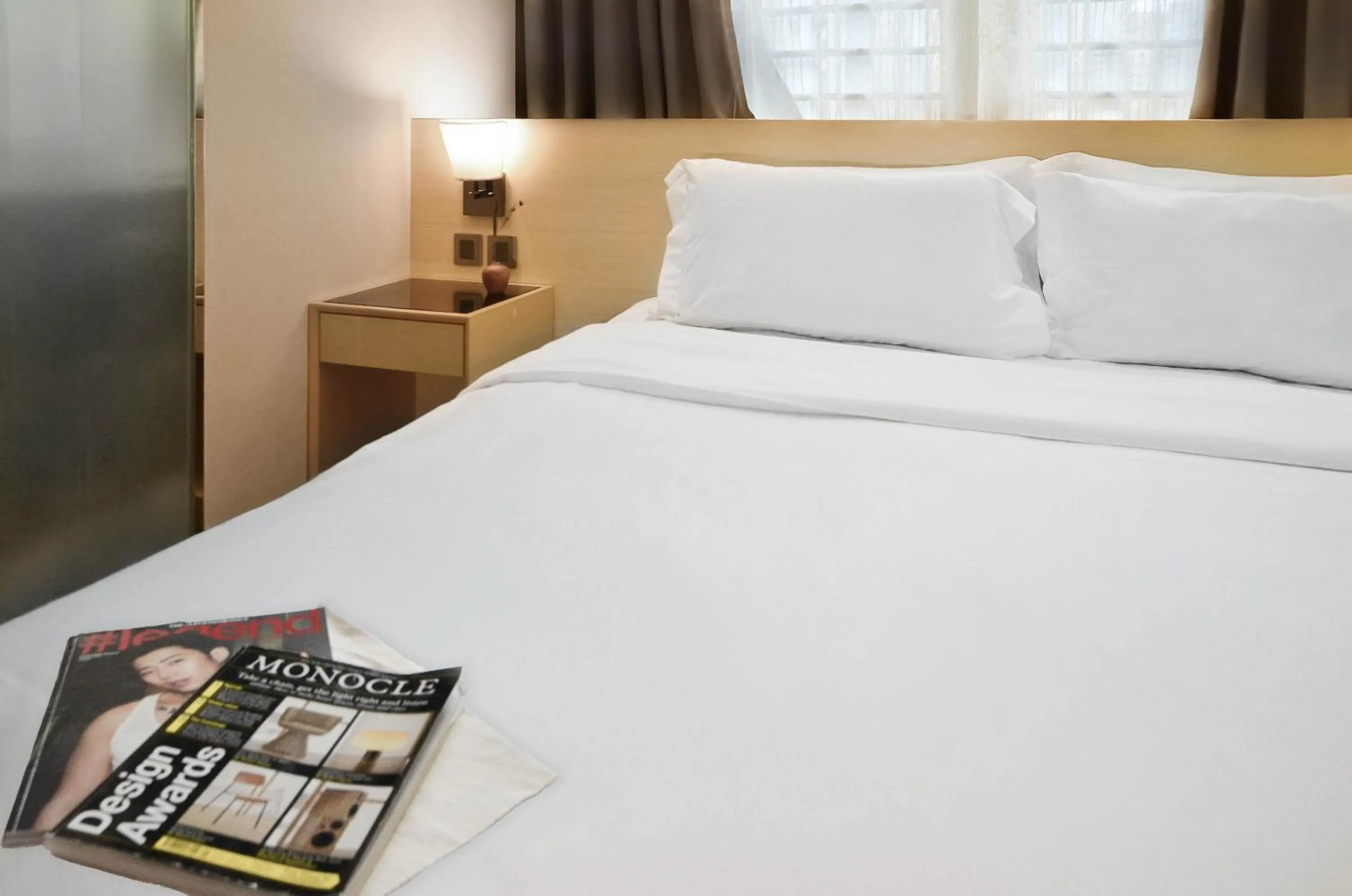 Bed in Eco Tree Hotel Sheung Wan