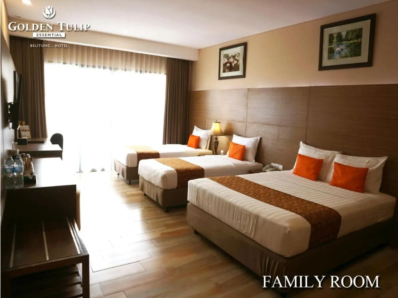 Bed in Golden Tulip Essential Belitung