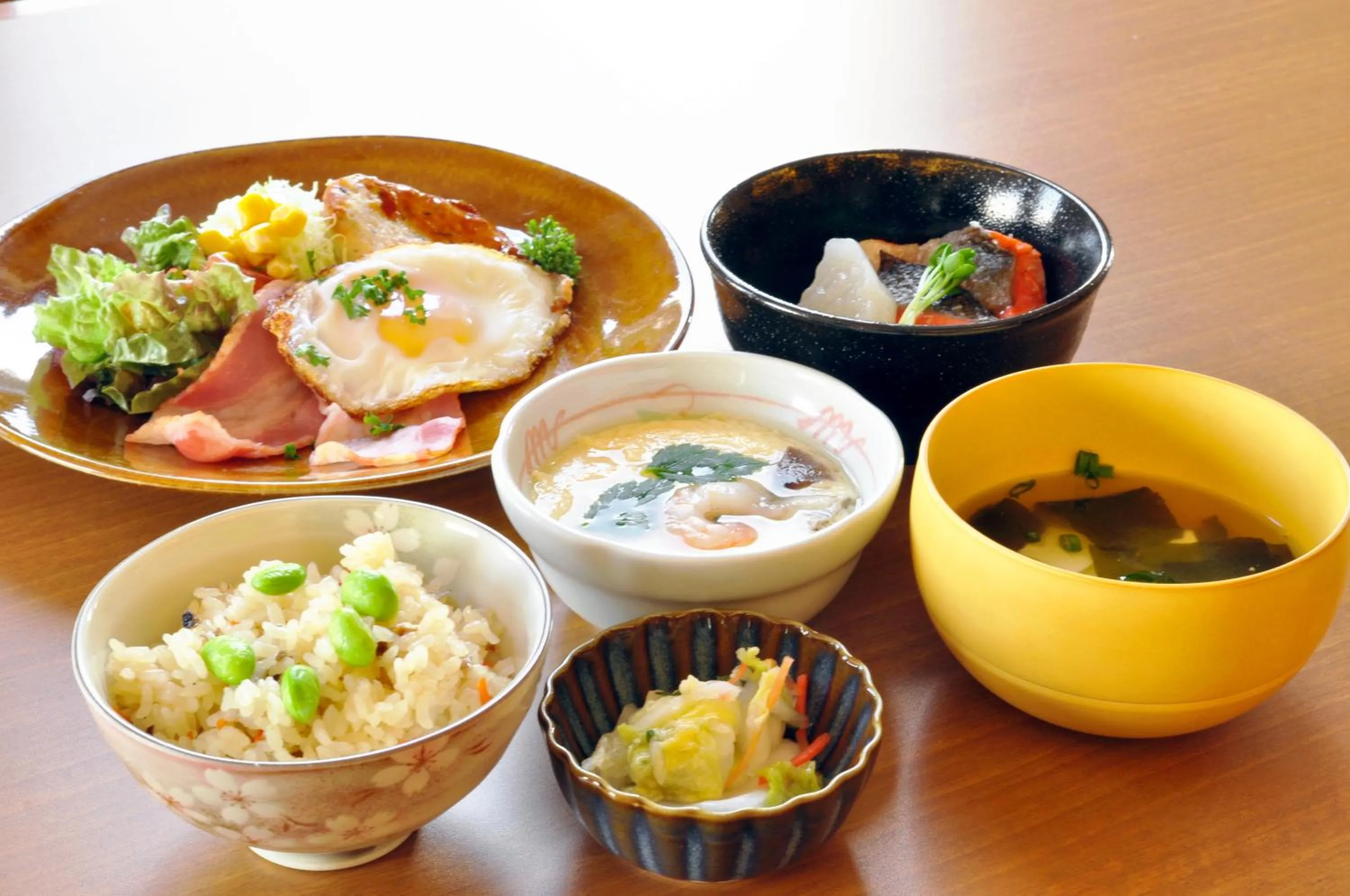 Breakfast in Annex Hotel Abe