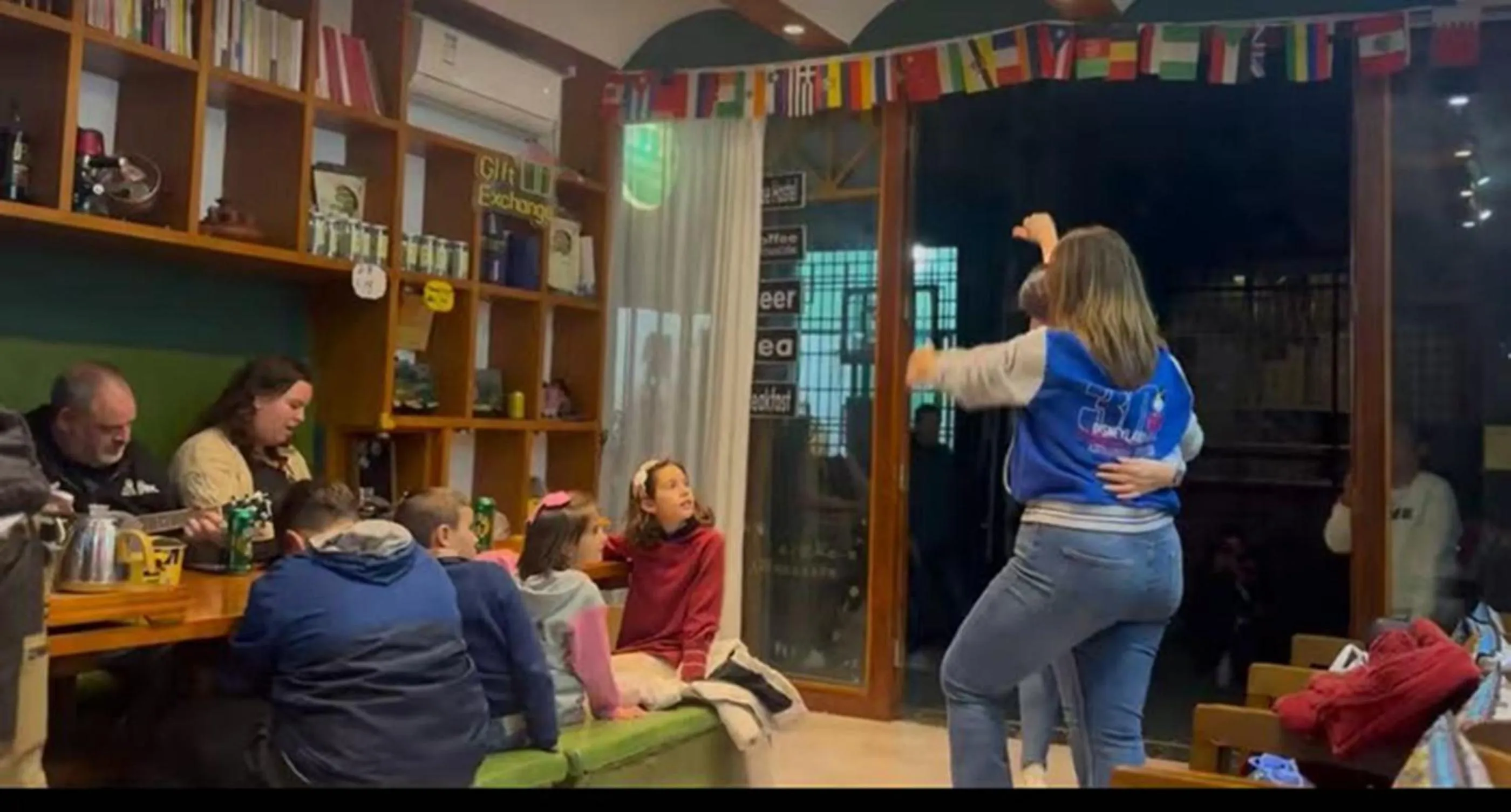 Property building in Edinburgh Hostel