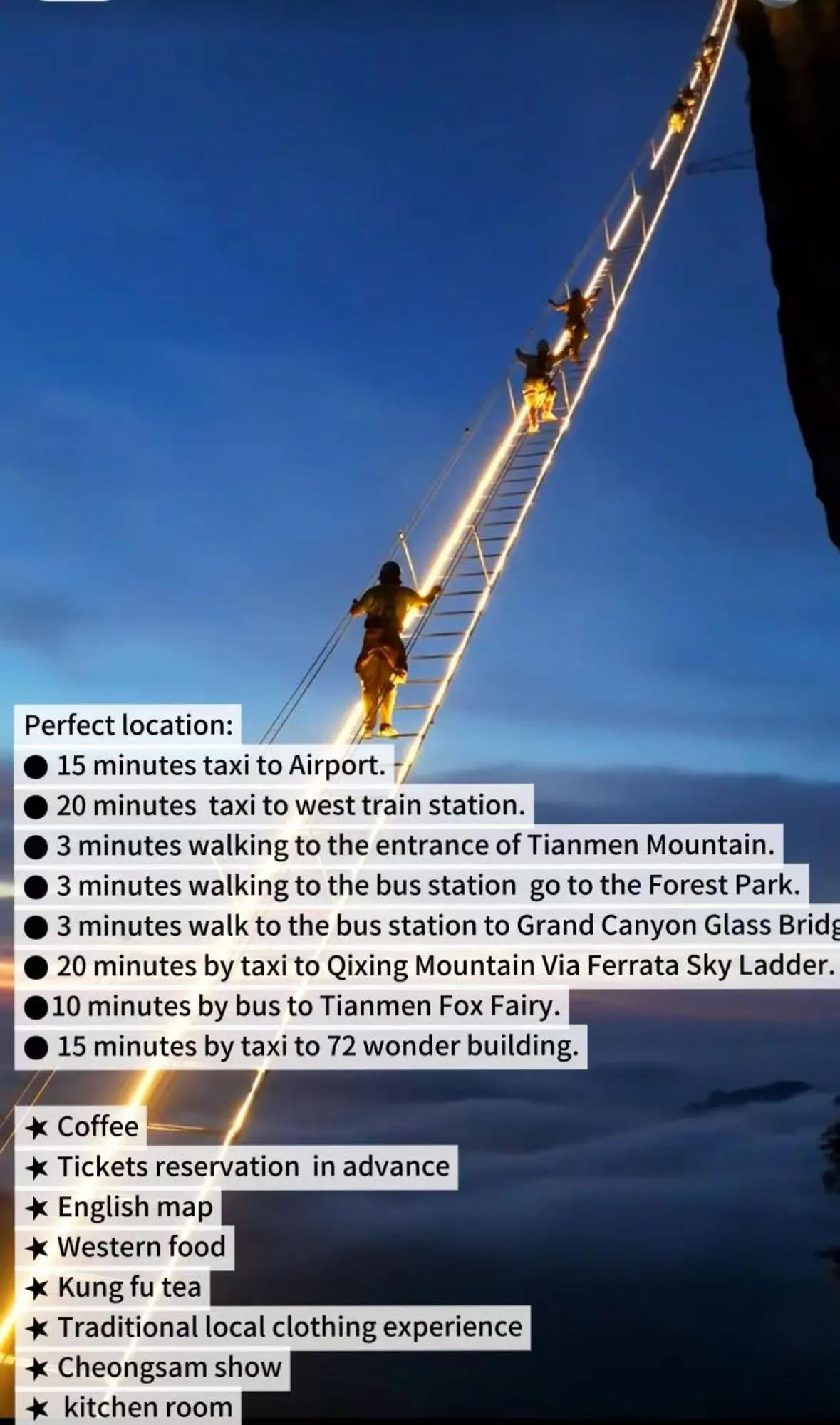 Natural landscape in Edinburgh Hostel