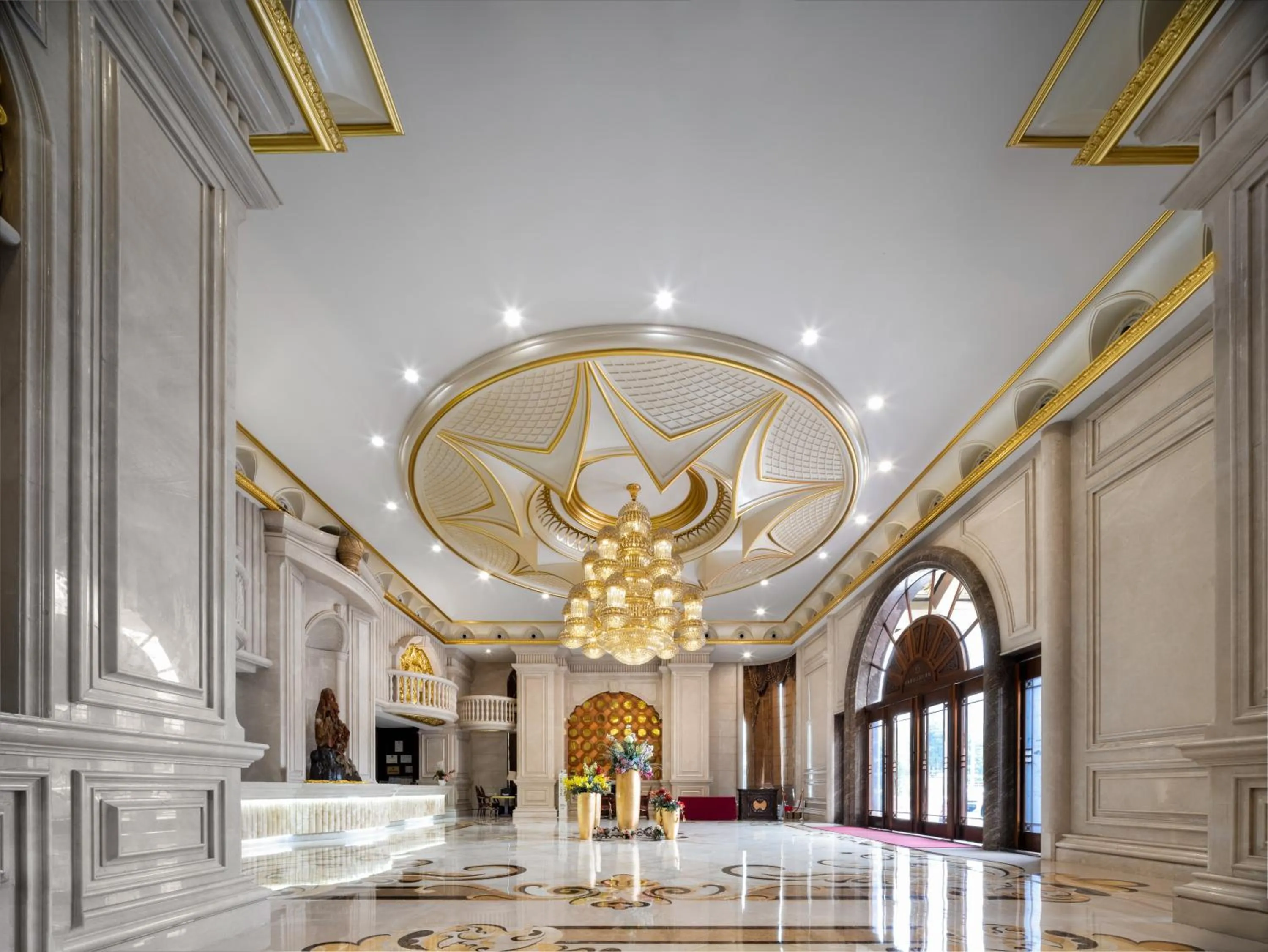 Lobby or reception in Yueda Financial City International Hotel