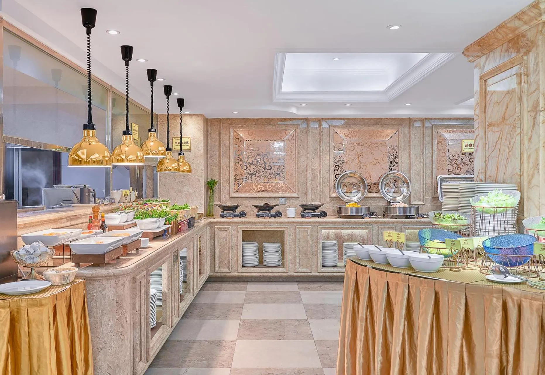 Breakfast in Yueda Financial City International Hotel